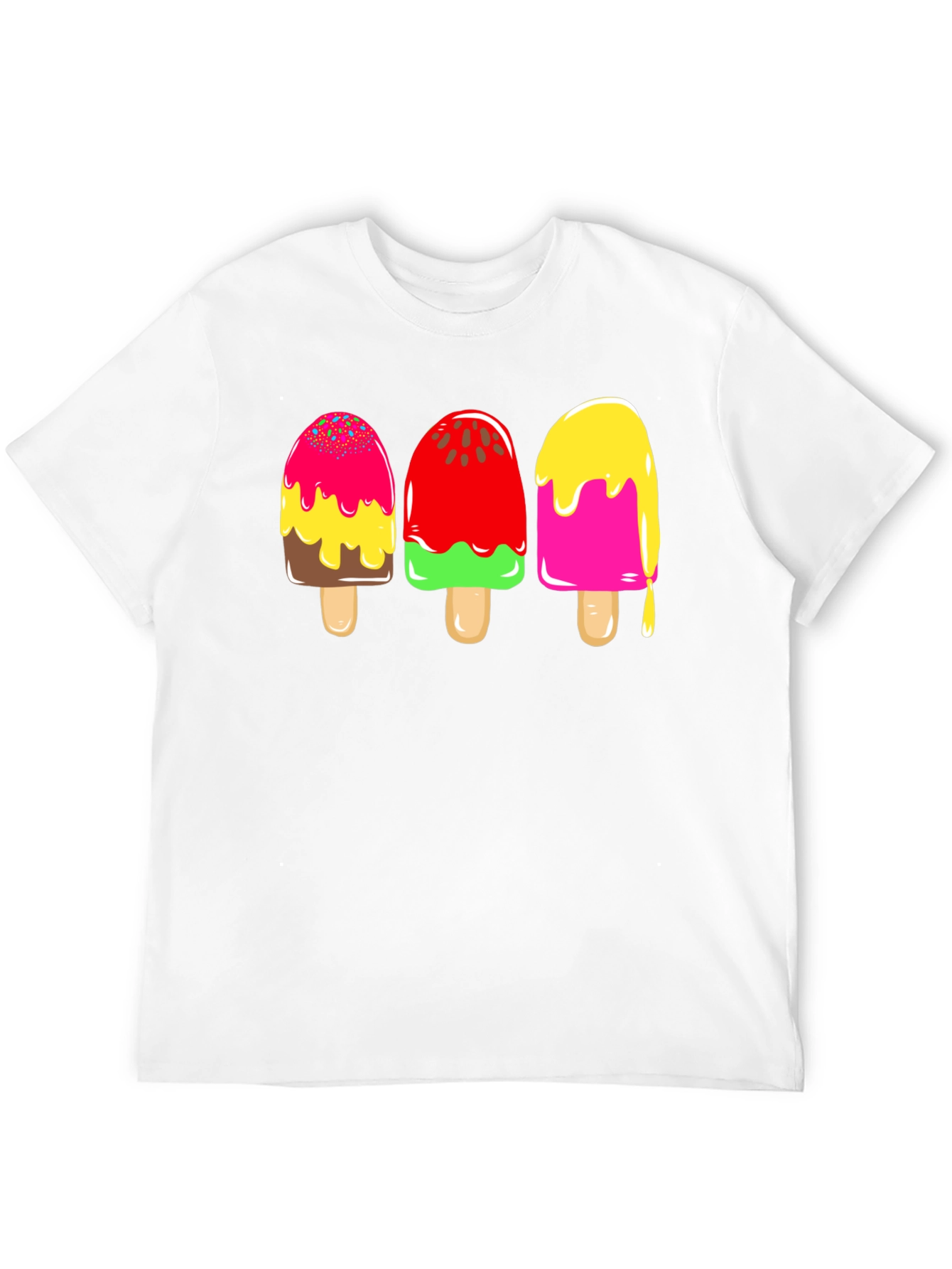 Black Fun Popsicle Graphic Tee - Summer Style view 12