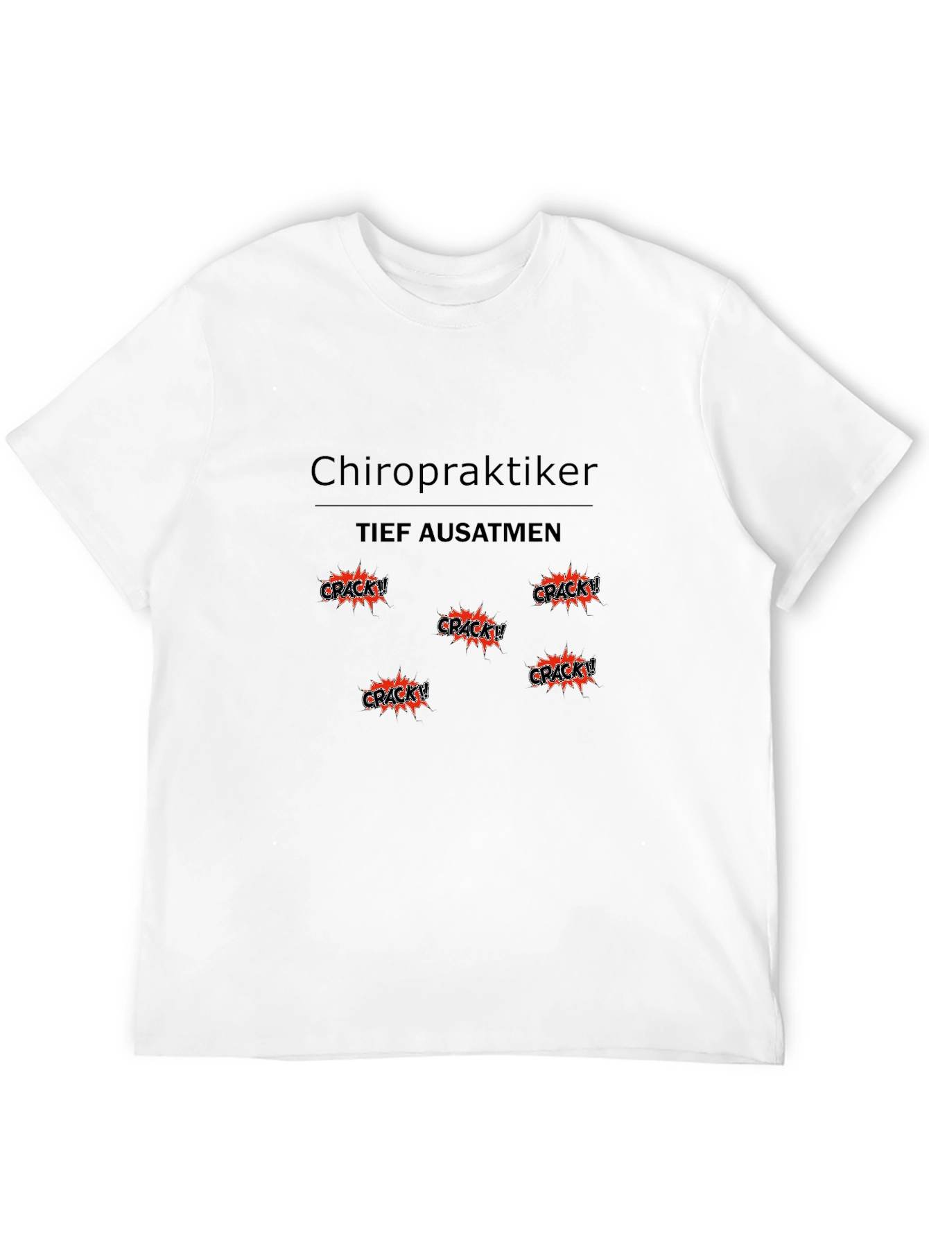 Black Chiropraktiker Crack! T-Shirt view 12