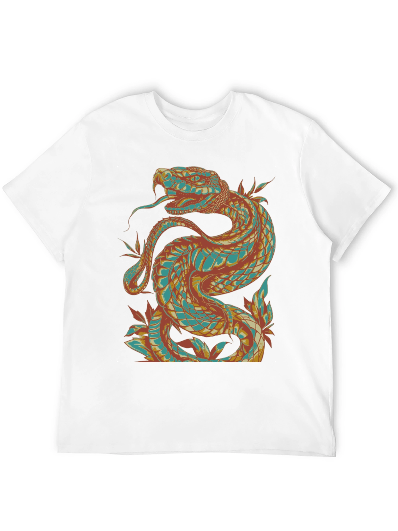 Black Snake Graphic Tee - Cool & Unique Design view 12