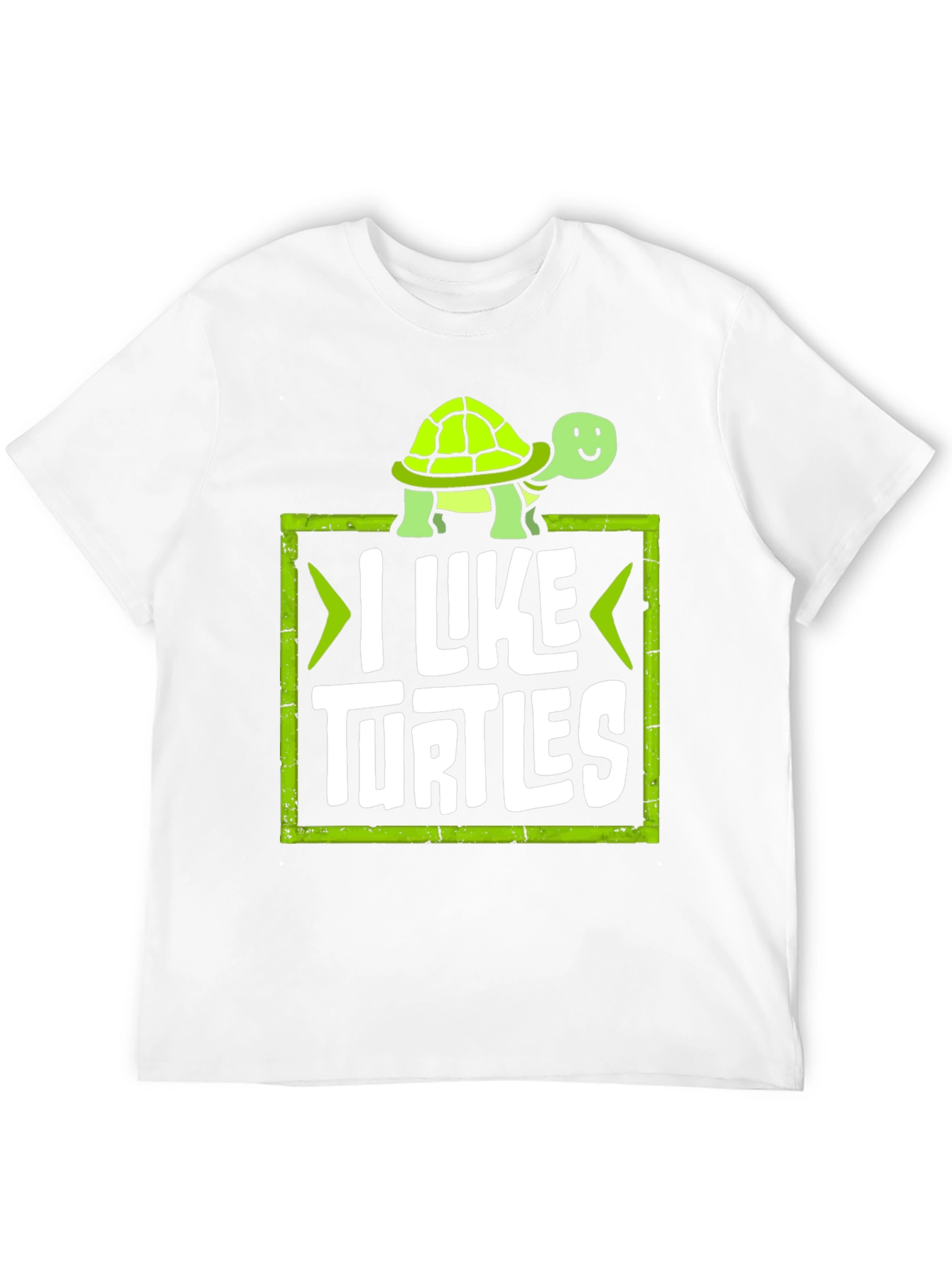 Black I Like Turtles Graphic Tee view 12
