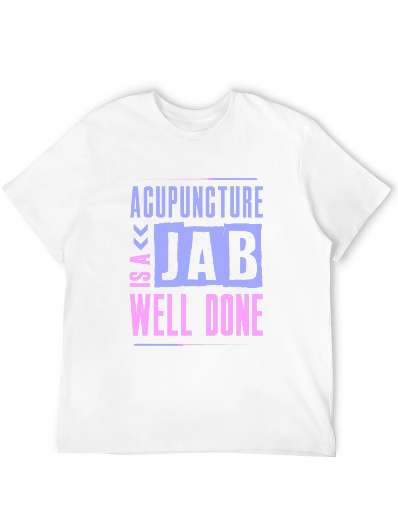 Black Acupuncture Well Done Black Graphic Tee view 12