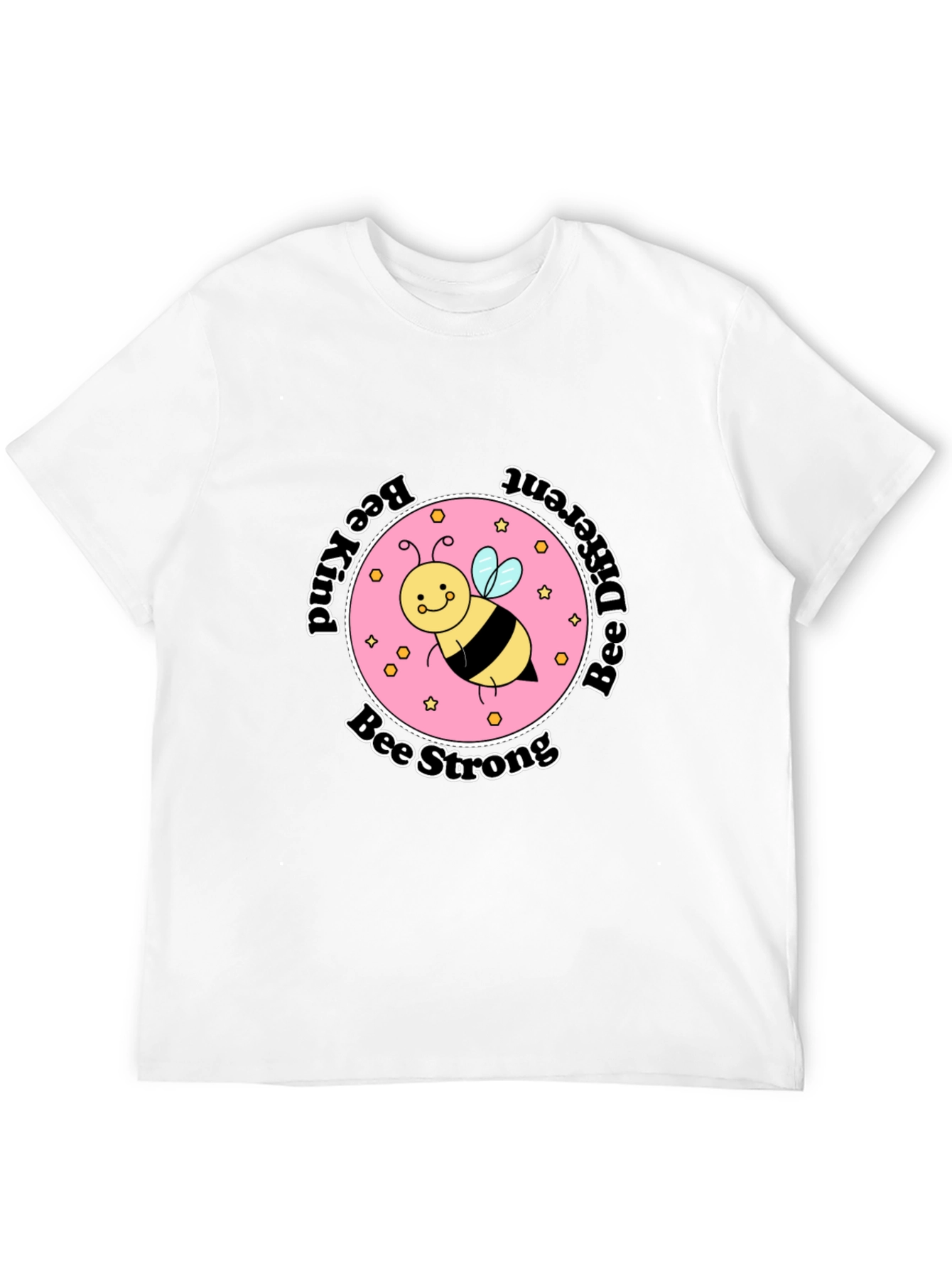 Black Bee Kind T-Shirt - Positive Vibes view 12