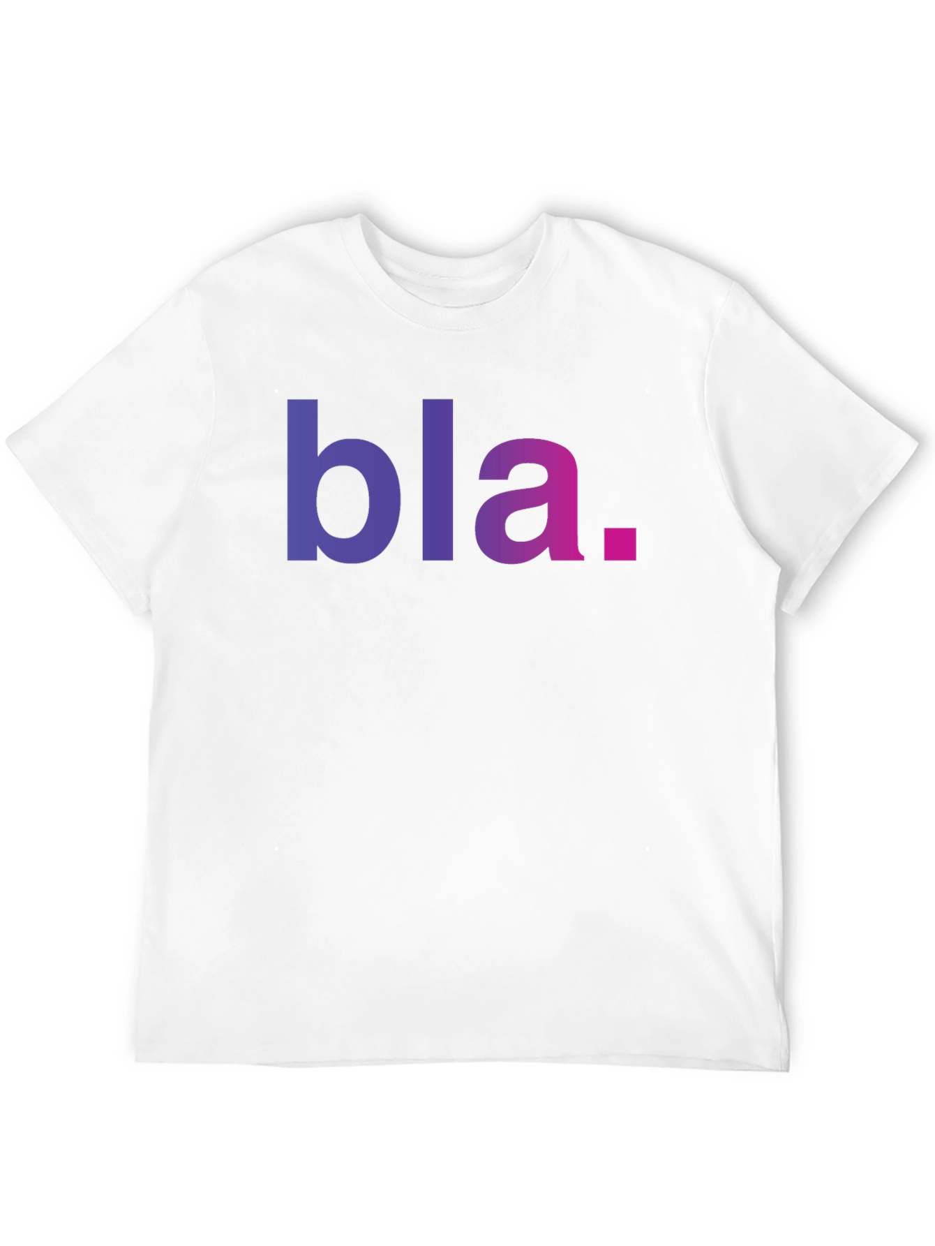 Black Bla Graphic Tee - Black Casual T-Shirt view 12