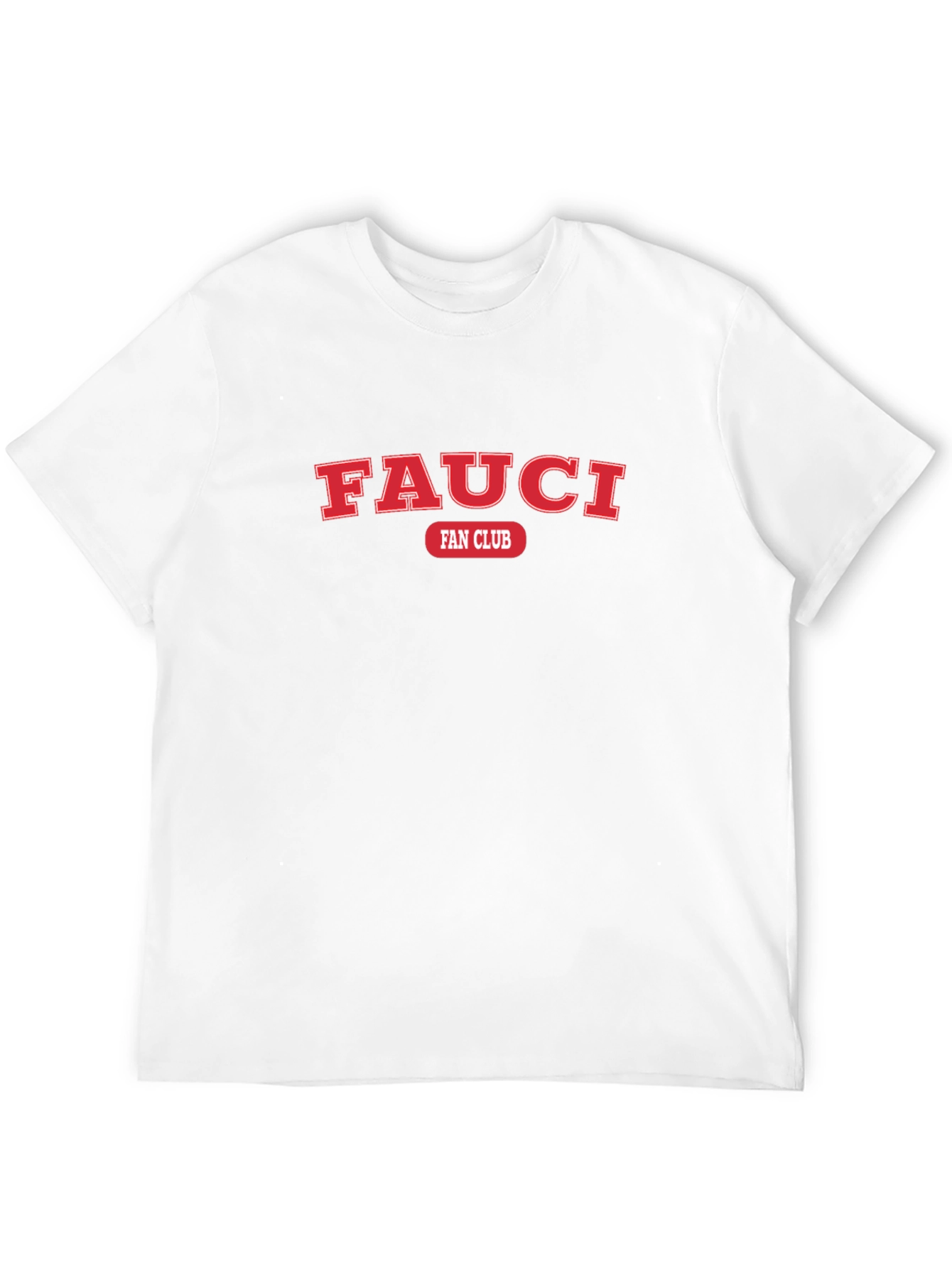 Black Fauci Fan Club T-Shirt - Black Graphic Tee view 12
