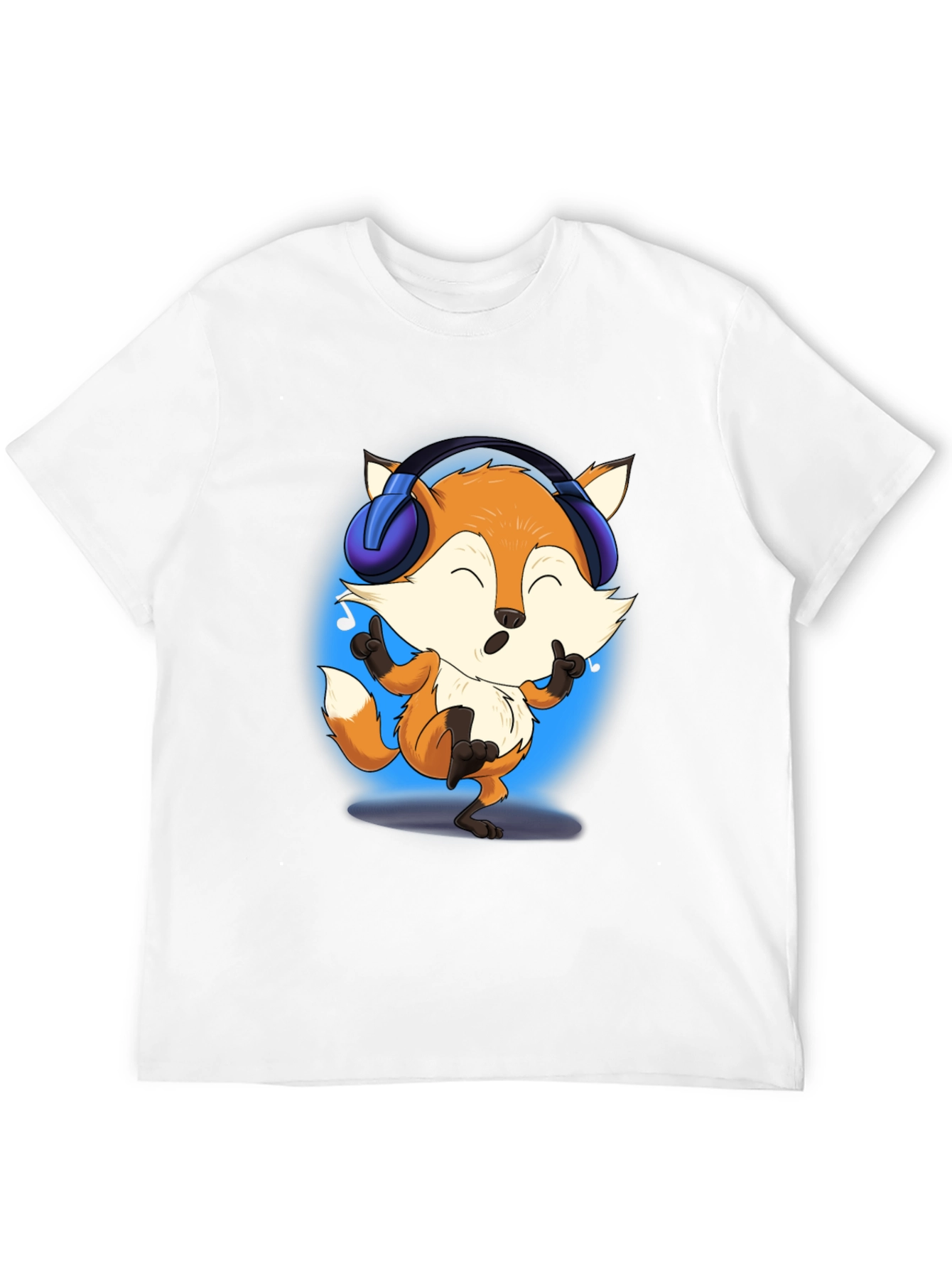 Black Funky Fox Tee view 12