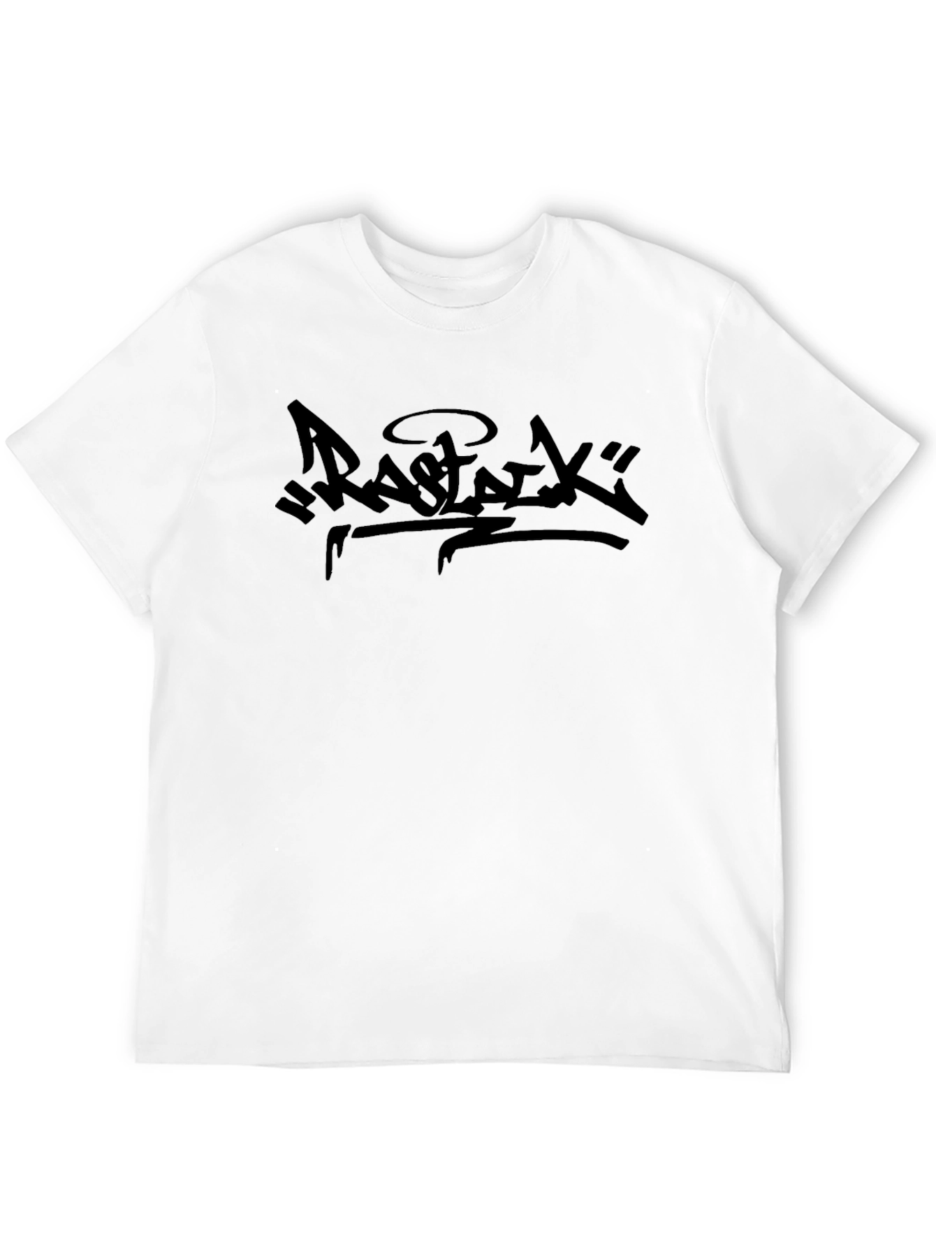 Black Black T-Shirt with Graphic Print view 12