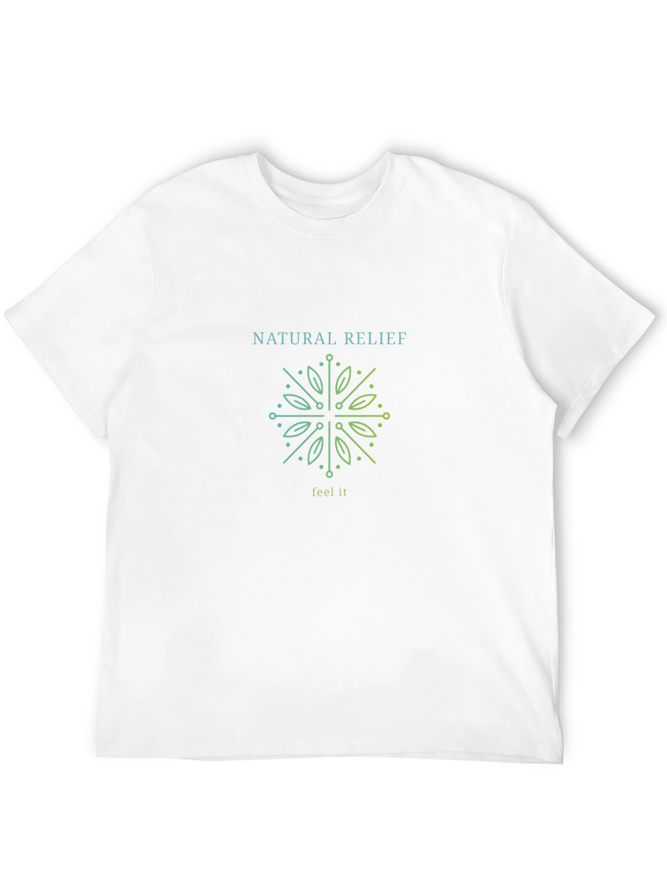Black Natural Relief Graphic T-Shirt view 12