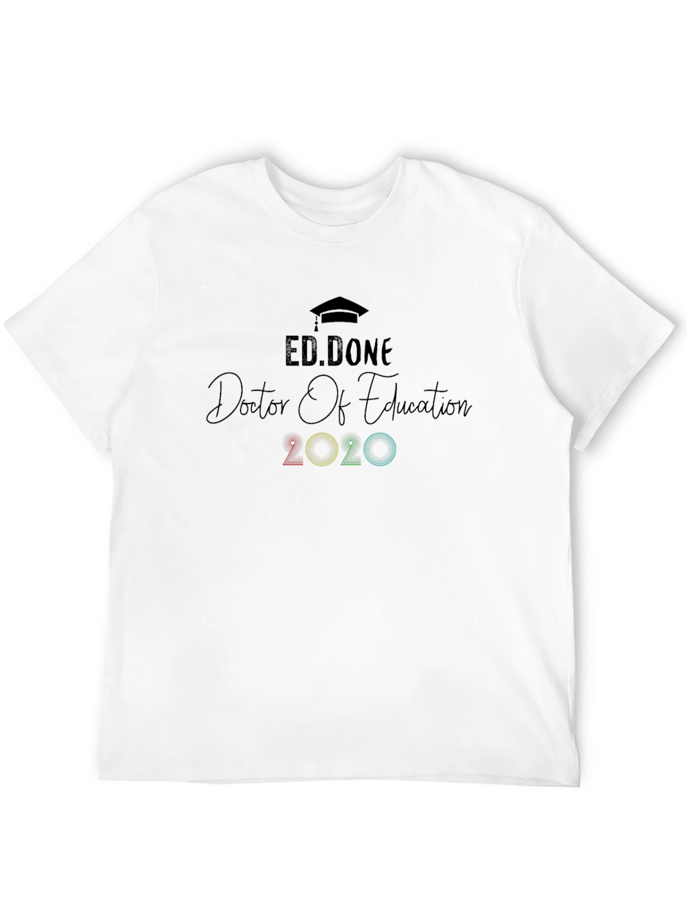 Black Ed.Done Doctor of Education Graduation T-Shirt view 12