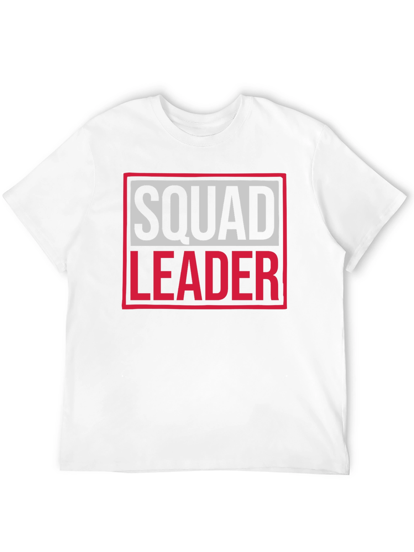 Black Squad Leader Graphic Tee - Black Cotton T-Shirt view 12