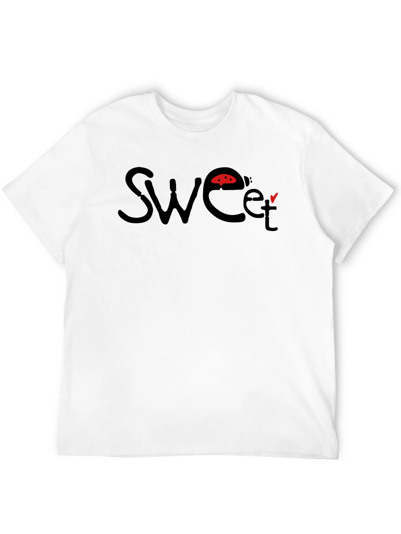 Black Sweet Ladybug Tee - Cute Graphic T-Shirt view 12