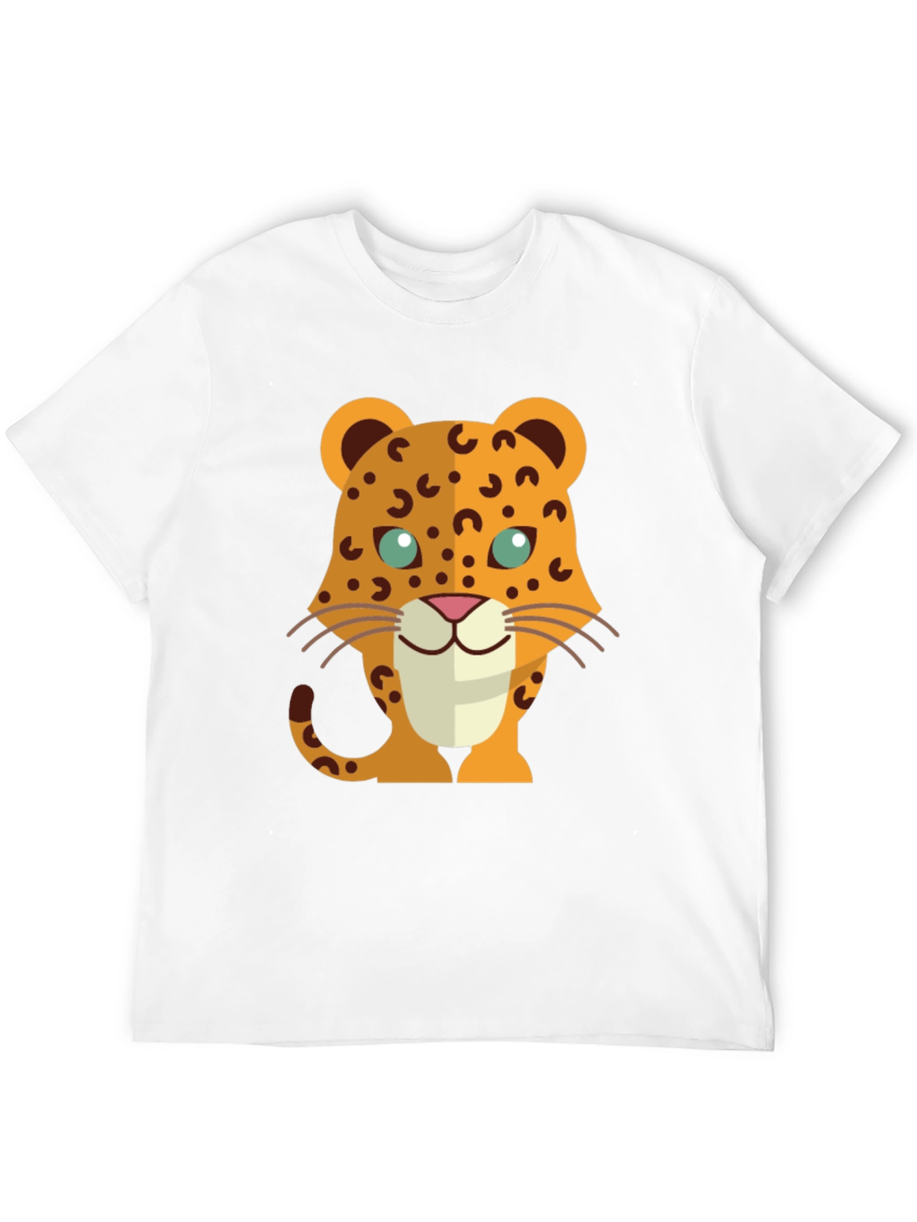 Black Leopard Graphic T-Shirt - Trendy Cartoon Design view 12