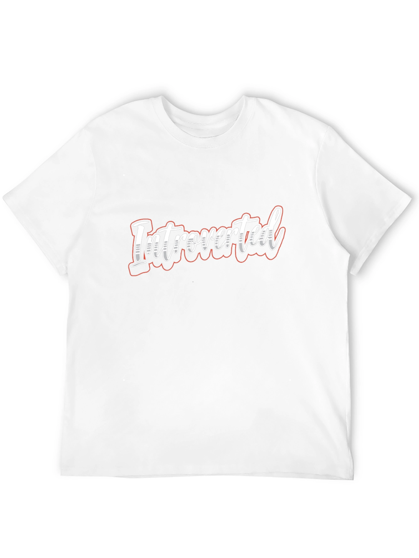 Black Introverted T-Shirt - Soft Cotton Blend Casual Tee view 12