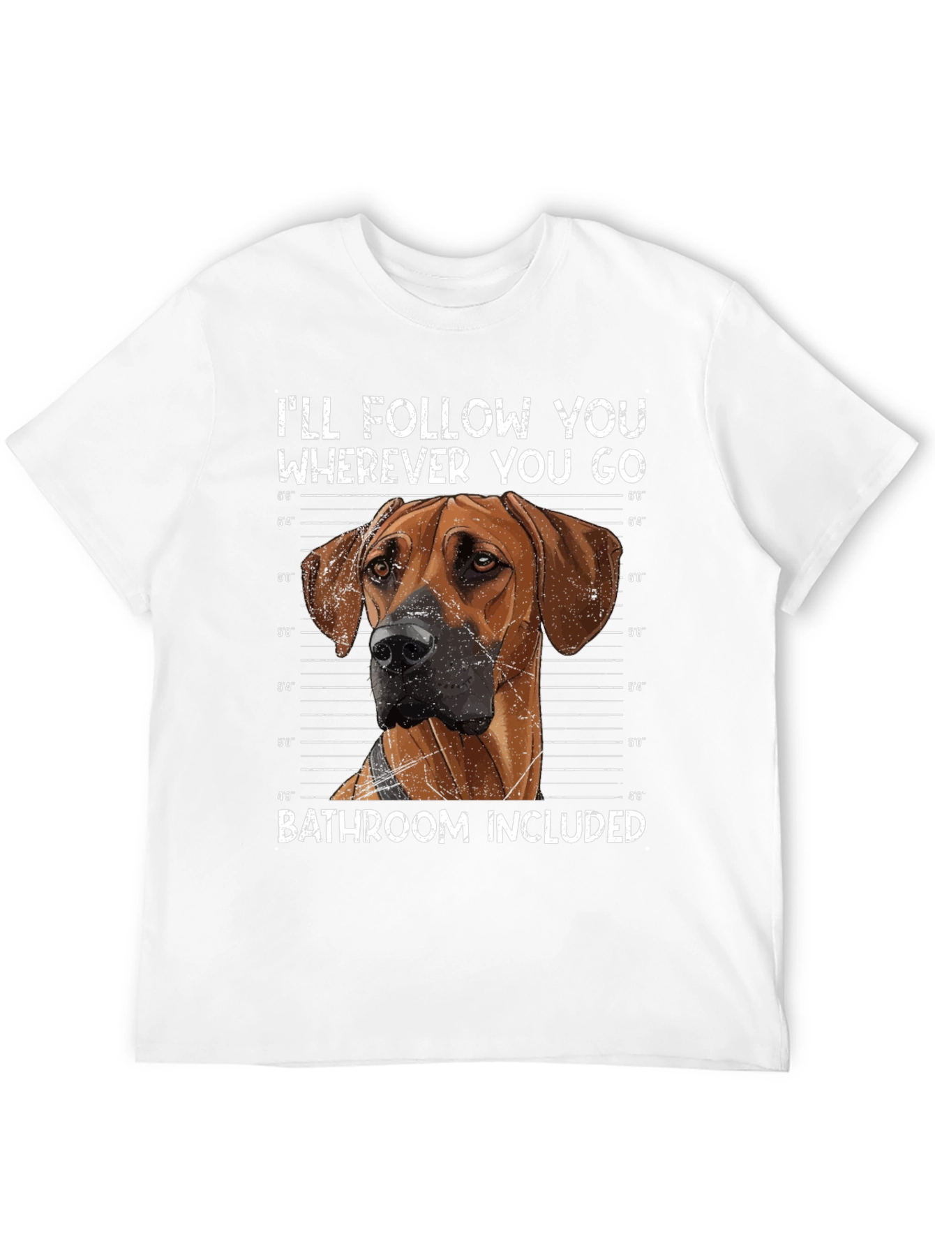 Black Dog Lover T-Shirt - I'll Follow You view 12