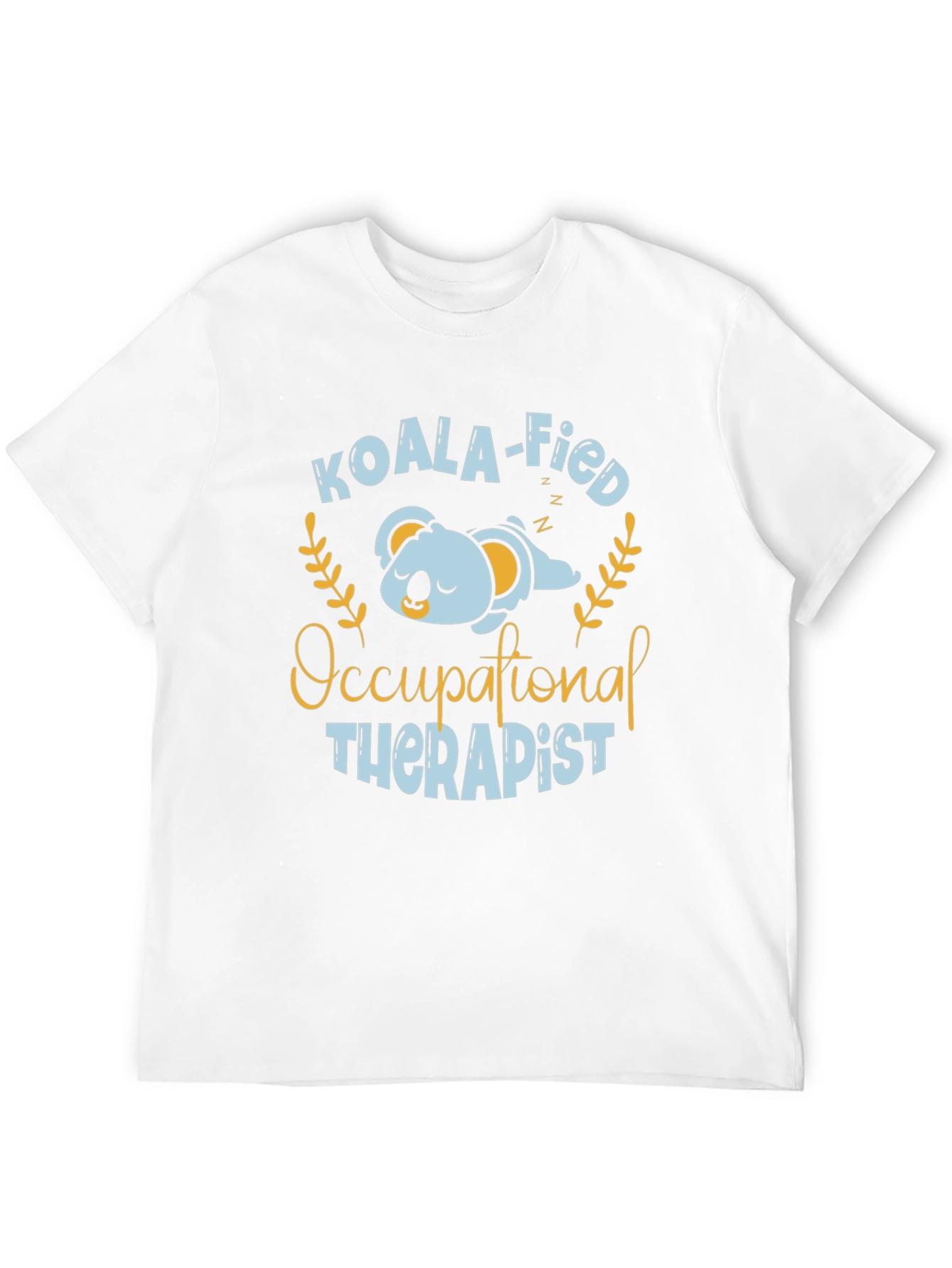 Black Koala-fied Occupational Therapist T-Shirt view 12