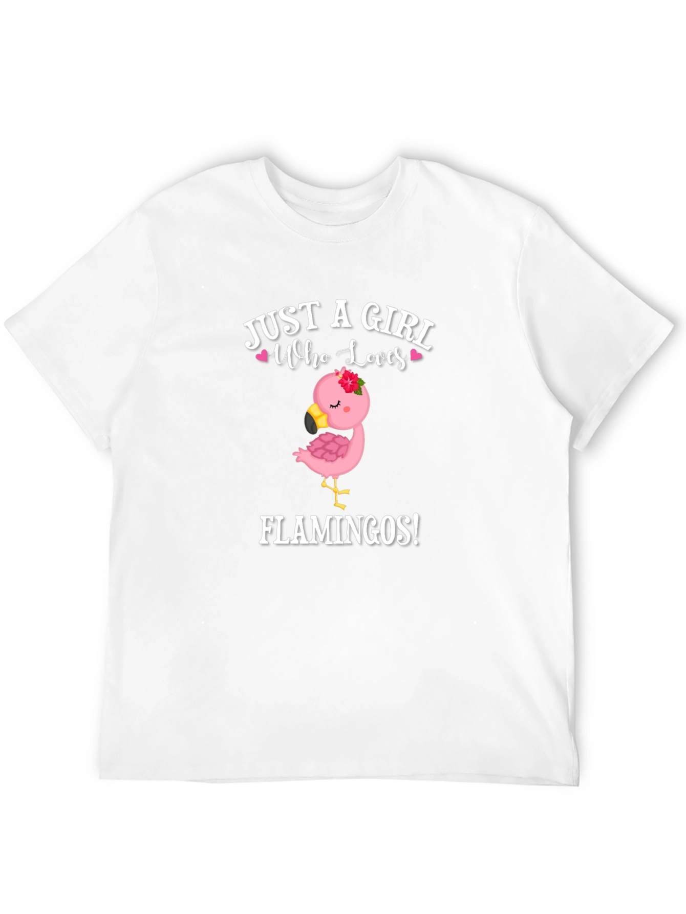 Black Girl Who Loves Flamingos T-Shirt view 12