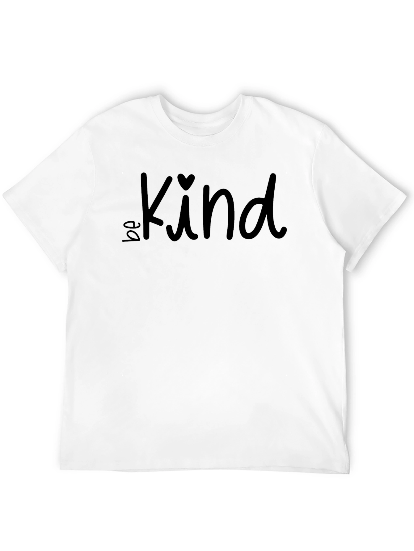 Black Be Kind Graphic Tee - Soft Cotton Blend Shirt view 12