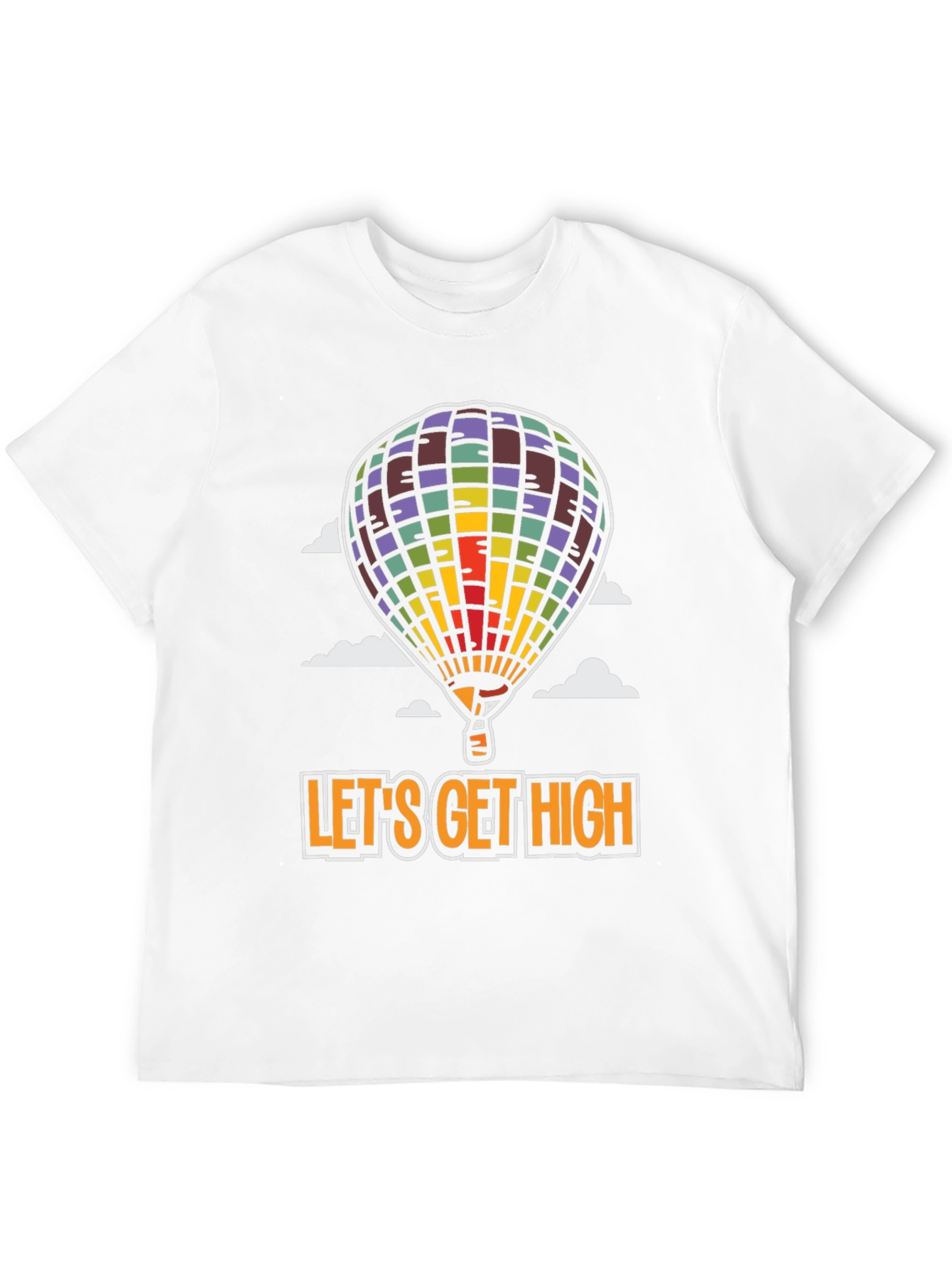 Black Let's Get High Graphic Tee view 12
