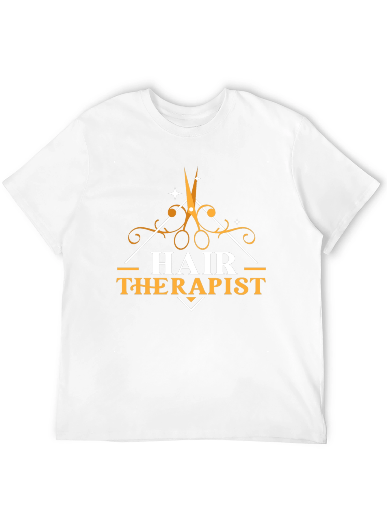 Black Hair Therapist T-Shirt - Stylish Barber Gift view 12