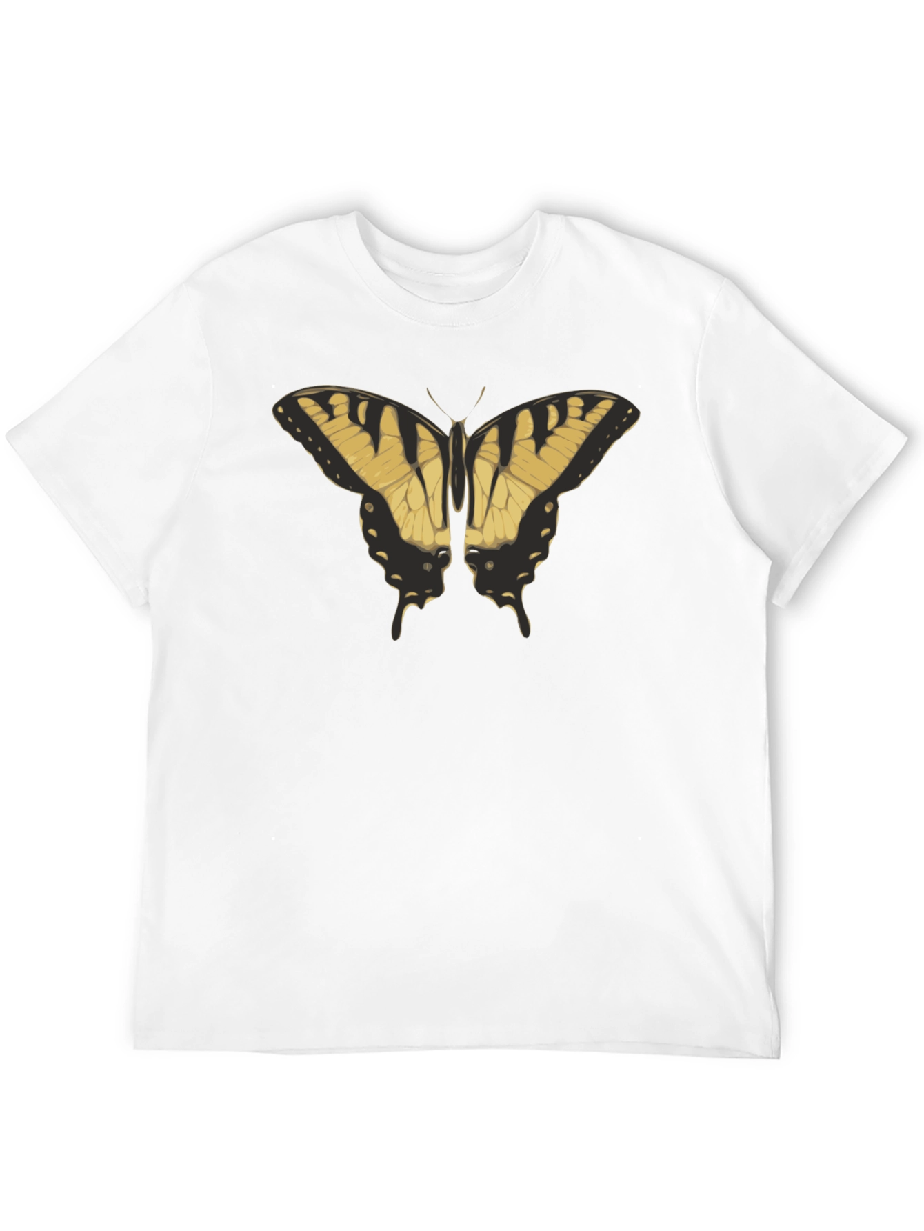Black Butterfly Graphic Black T-Shirt view 12
