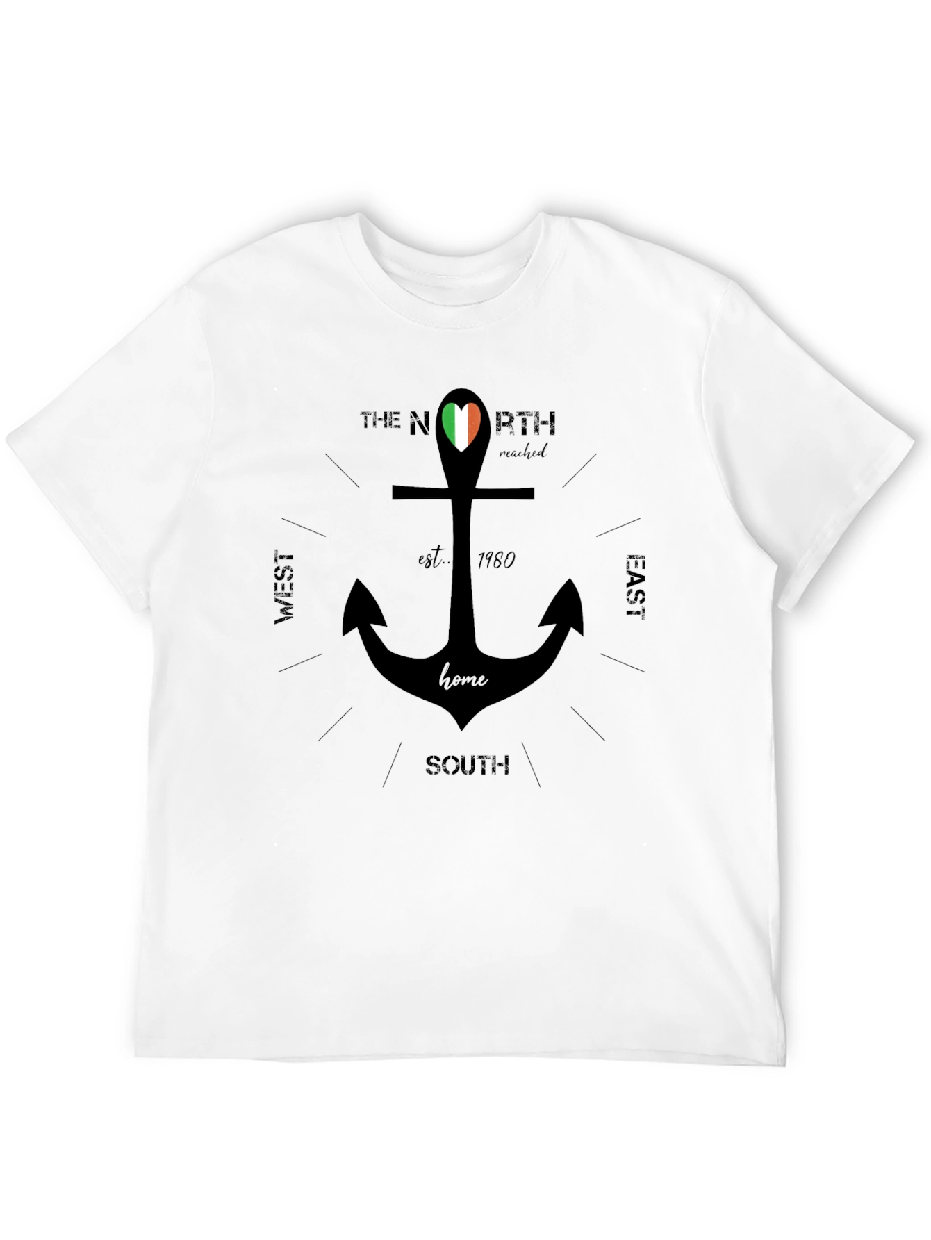 Black Irish Pride Anchor T-Shirt view 12