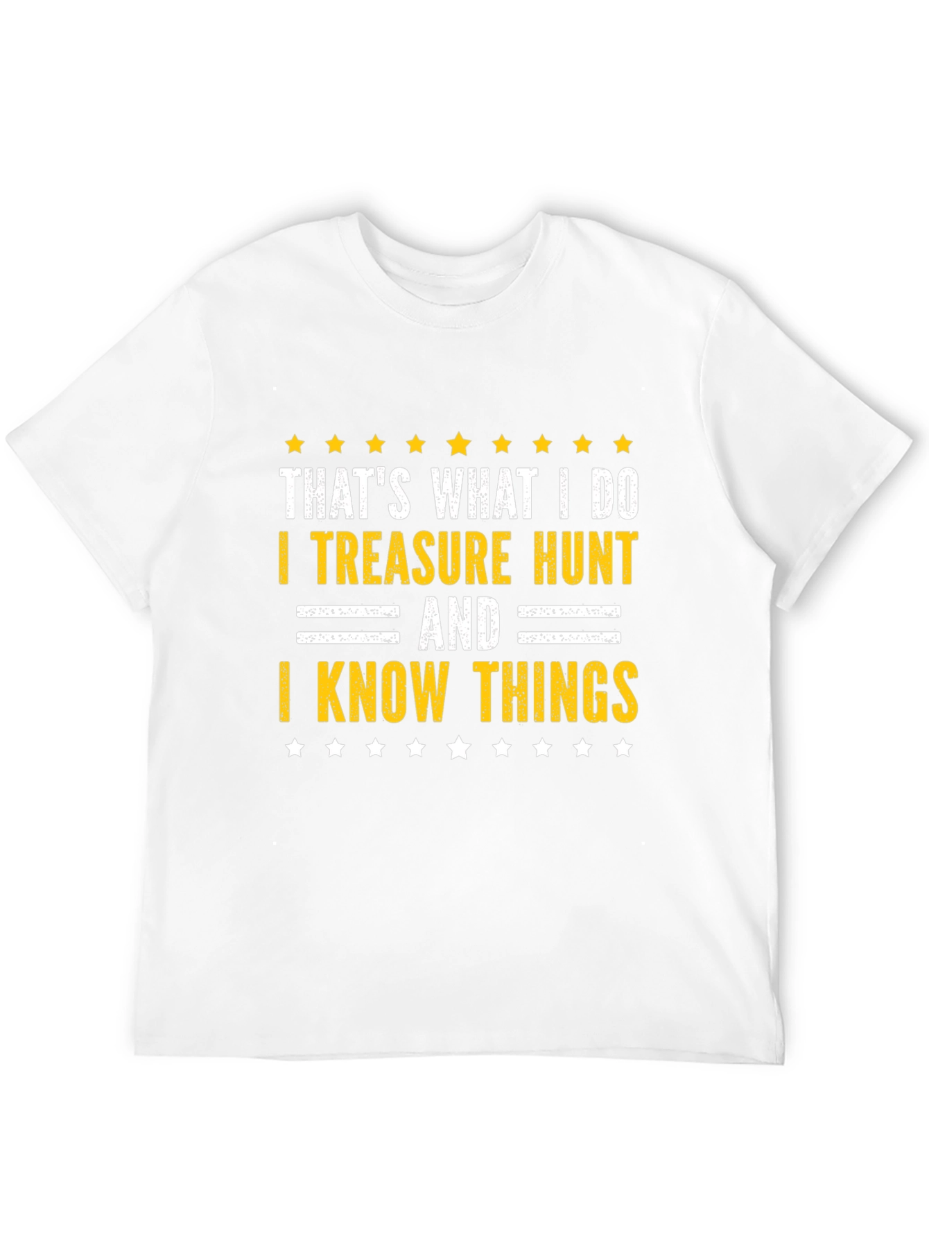 Black Treasure Hunt & Know Things Graphic Tee view 12