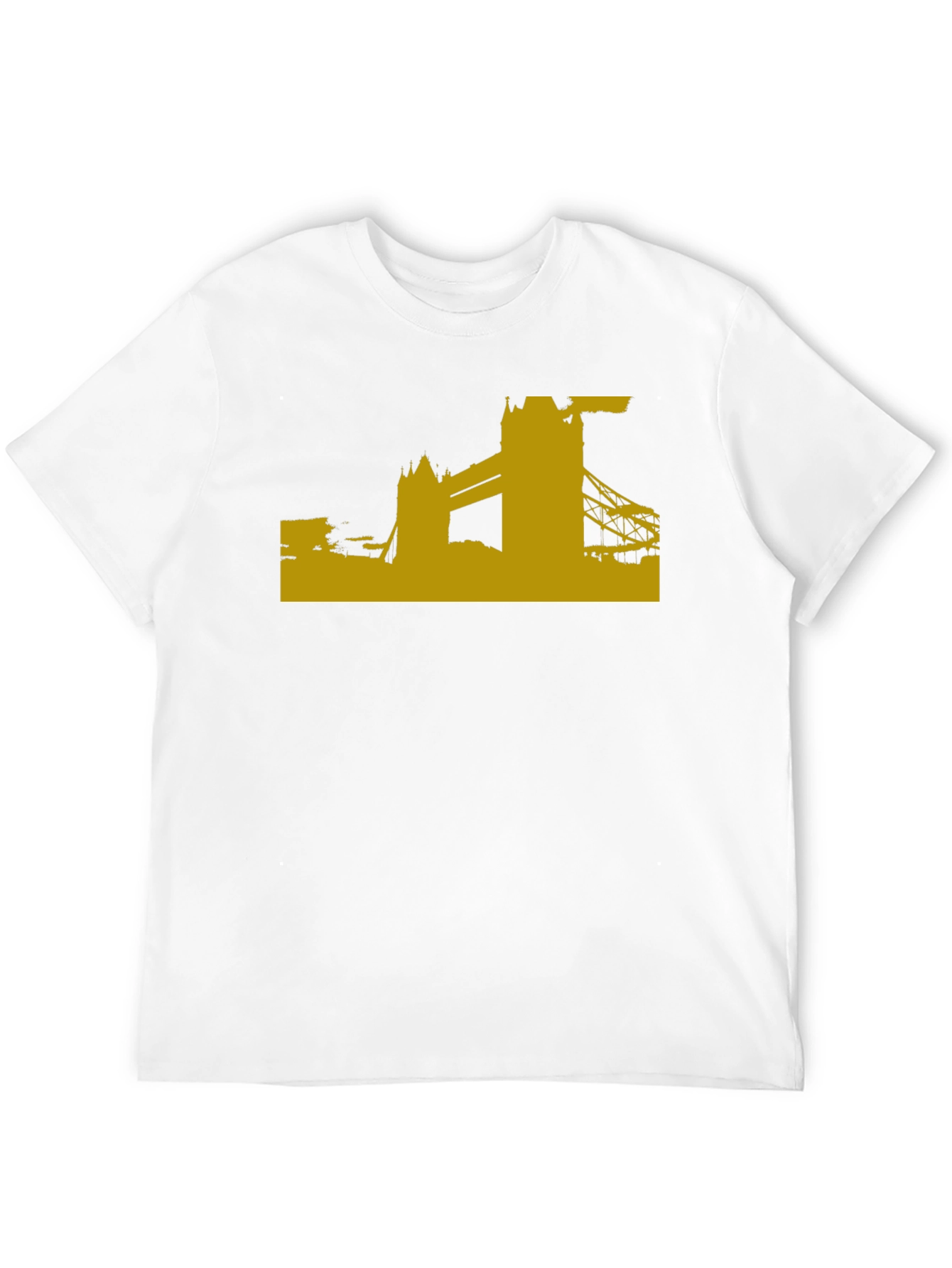 Black London Skyline Graphic Tee - Black view 12