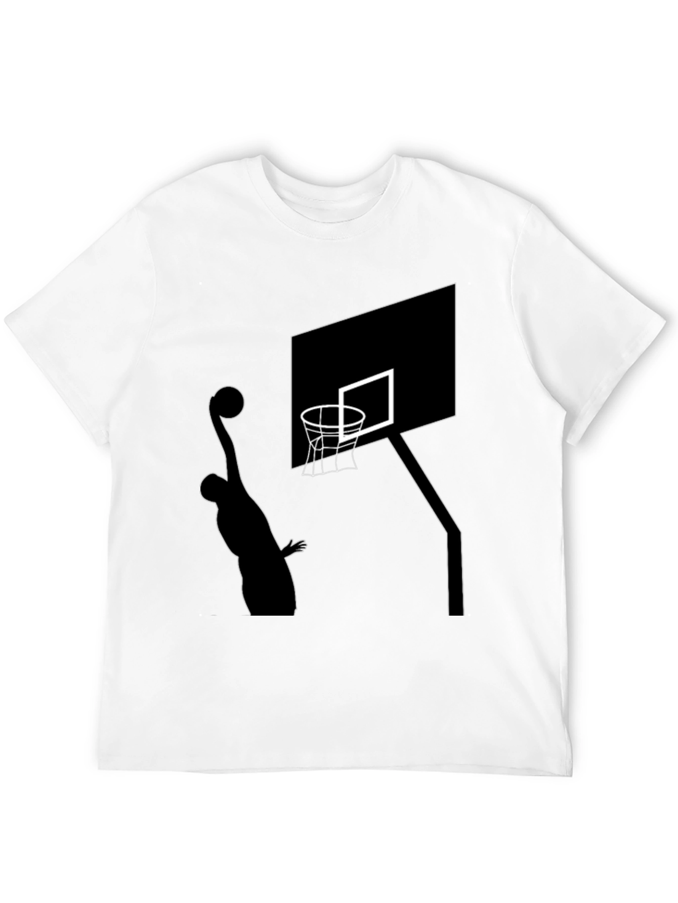 Black Basketball Graphic T-Shirt view 12
