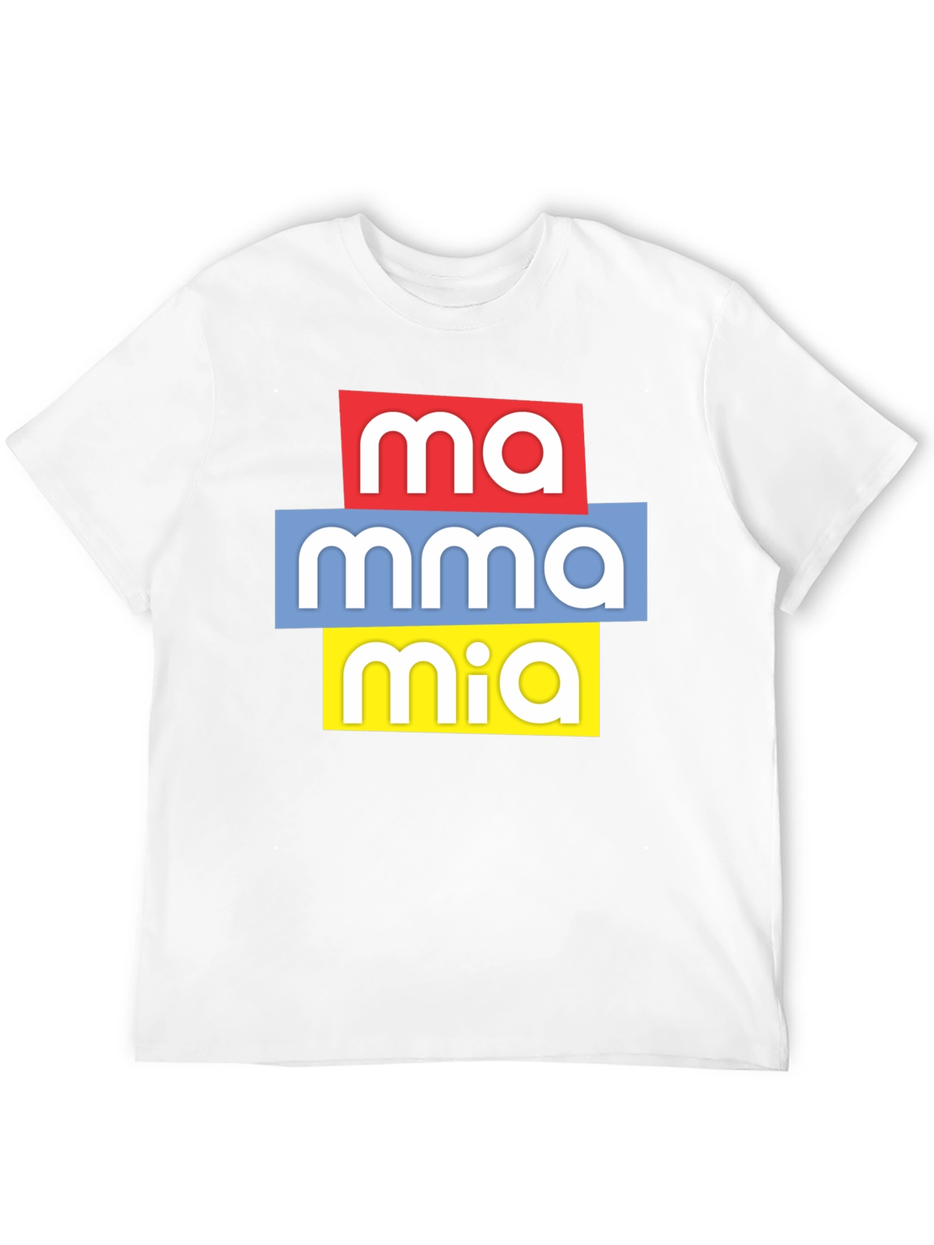 Black Mamma Mia Graphic Tee - Black Casual T-Shirt view 12