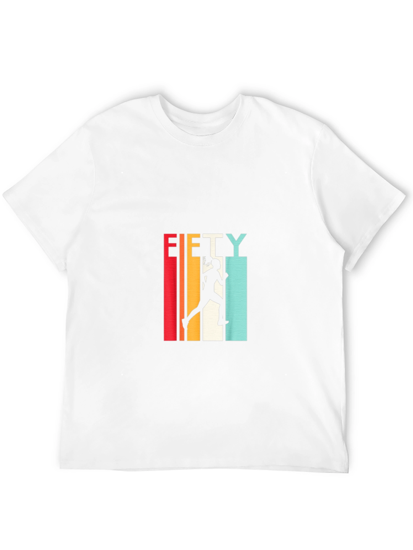 Black Retro Fifty Runner T-Shirt view 12