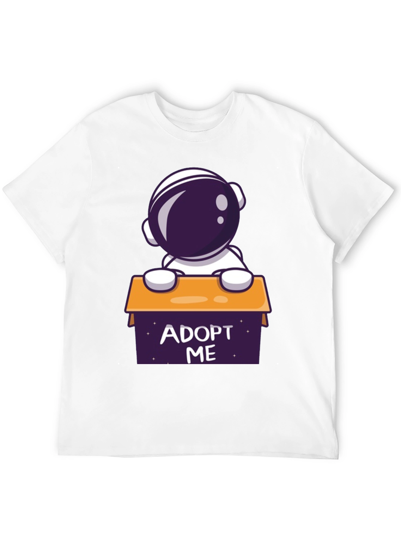 Black Adopt Me Astronaut Graphic T-Shirt - Space Lover Tee view 12
