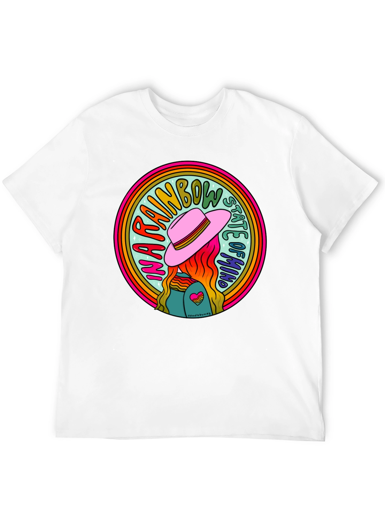 Rainbow State of Mind Graphic Tee - Unisex - 12