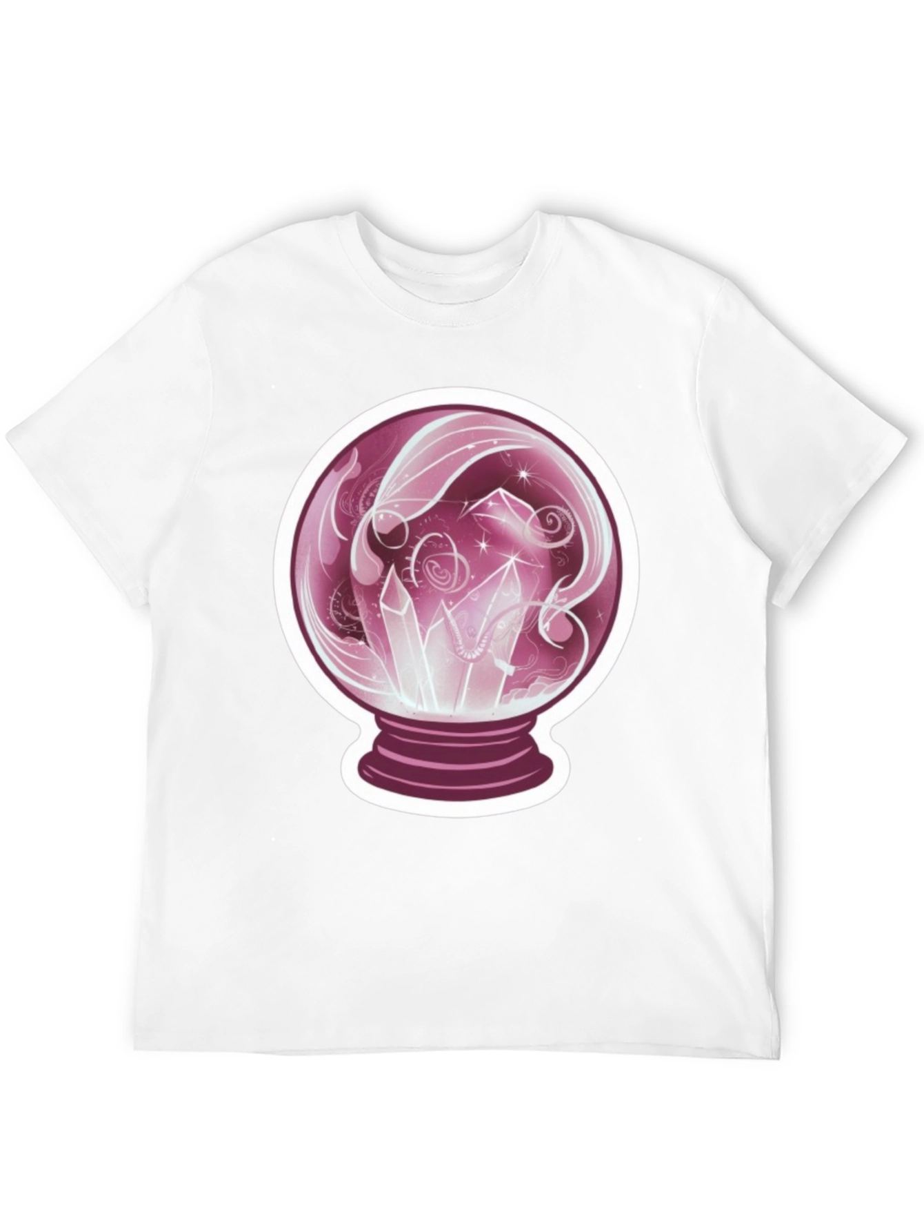 Crystal Ball Graphic Tee - Mystical Design - 12