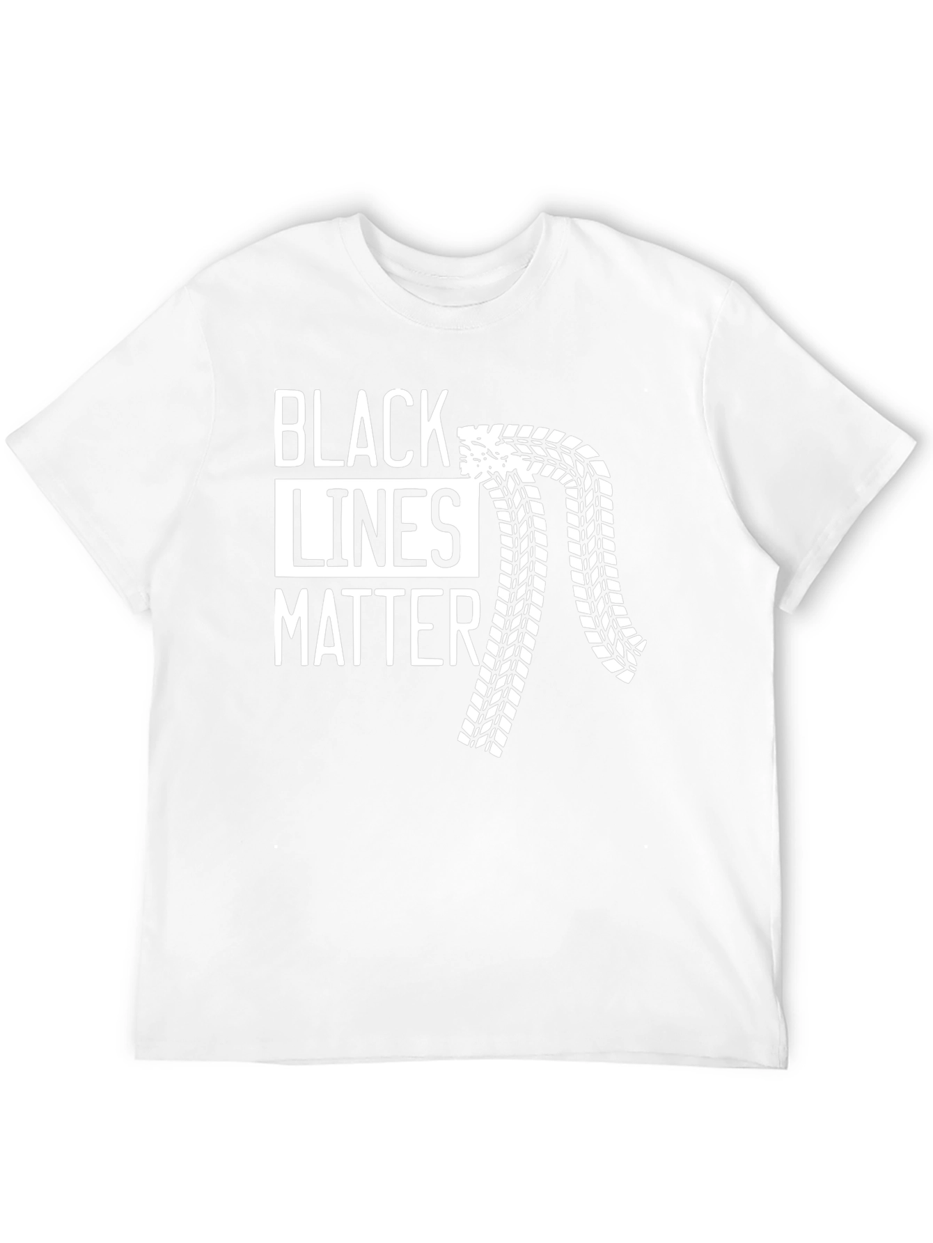 Black Black Lines Matter T-Shirt - Racing Car Enthusiast Tee view 12