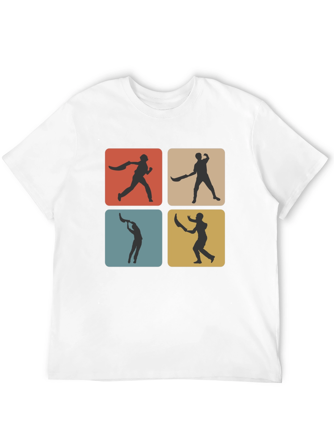 Black Retro Cricket T-Shirt - Black view 12
