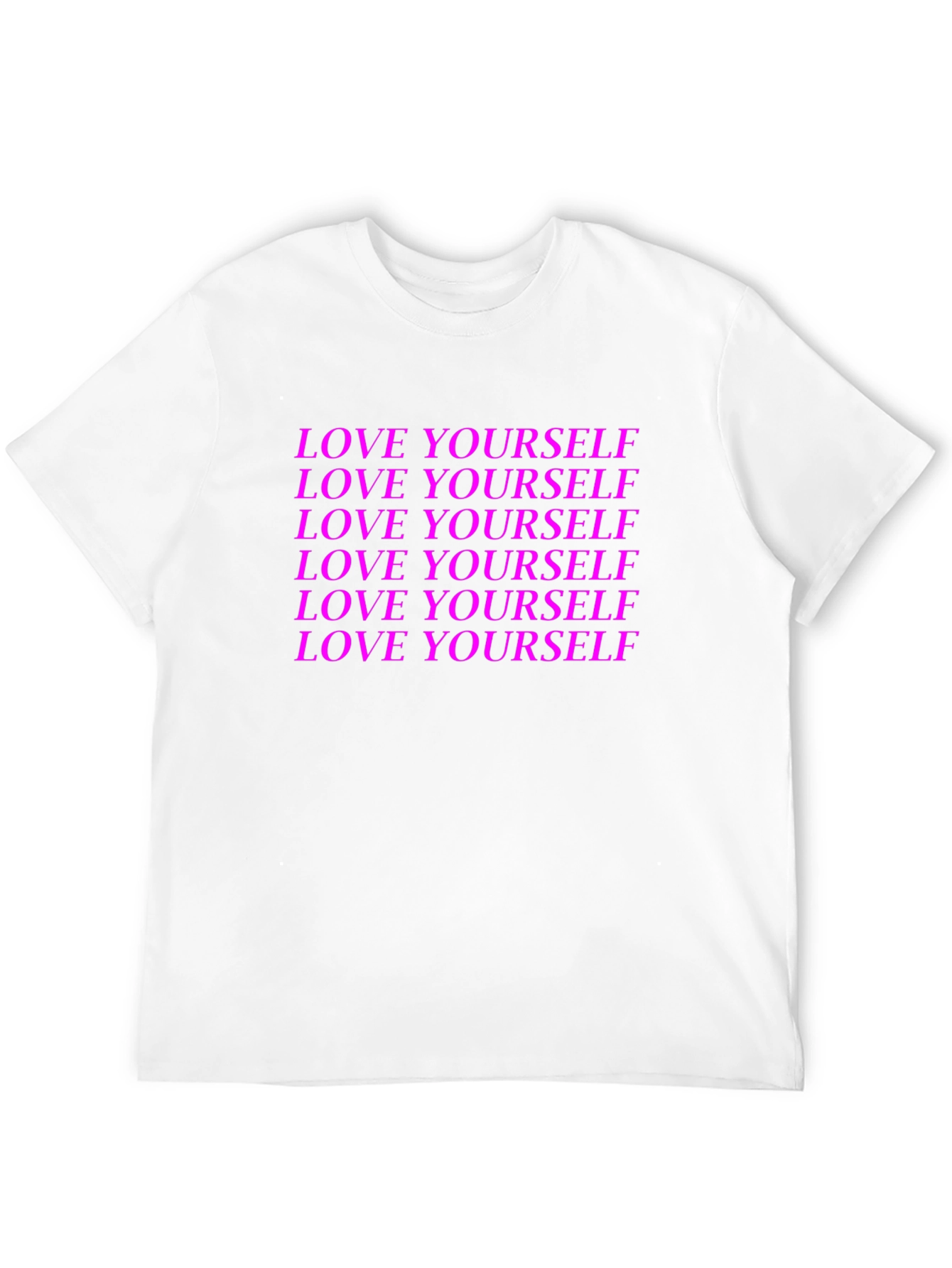 Black Love Yourself Graphic Tee - Black view 12