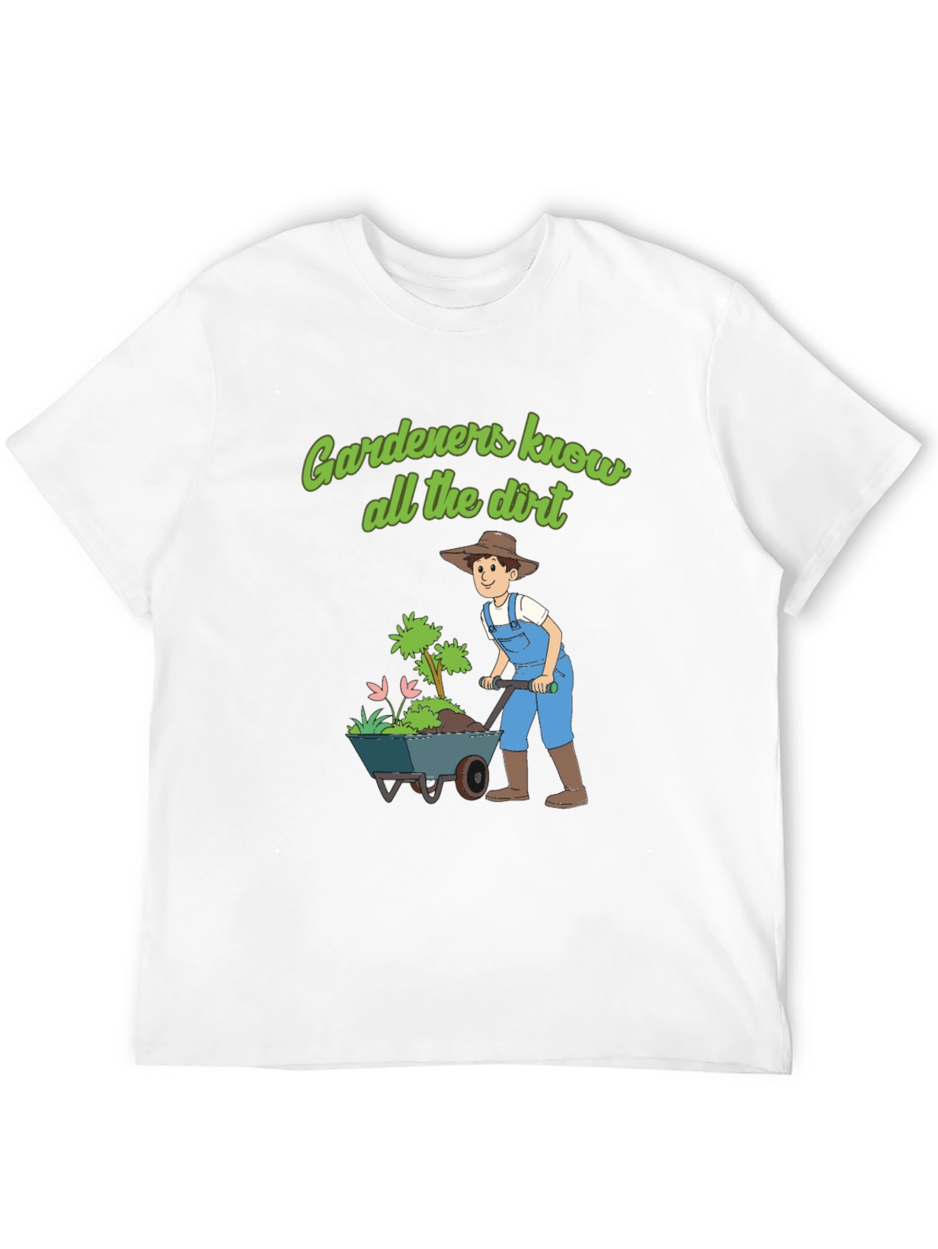 Black Gardeners Know All The Dirt T-Shirt view 12
