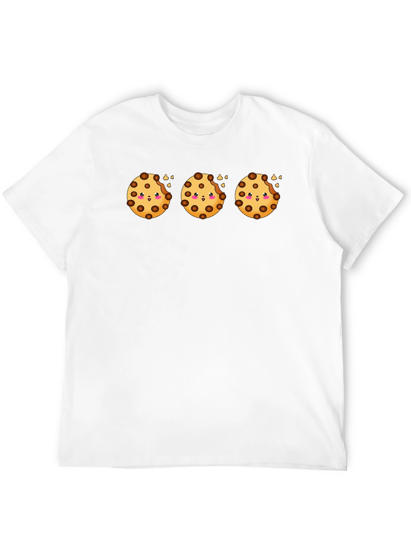 Black Cute Cookie Bites T-Shirt view 12