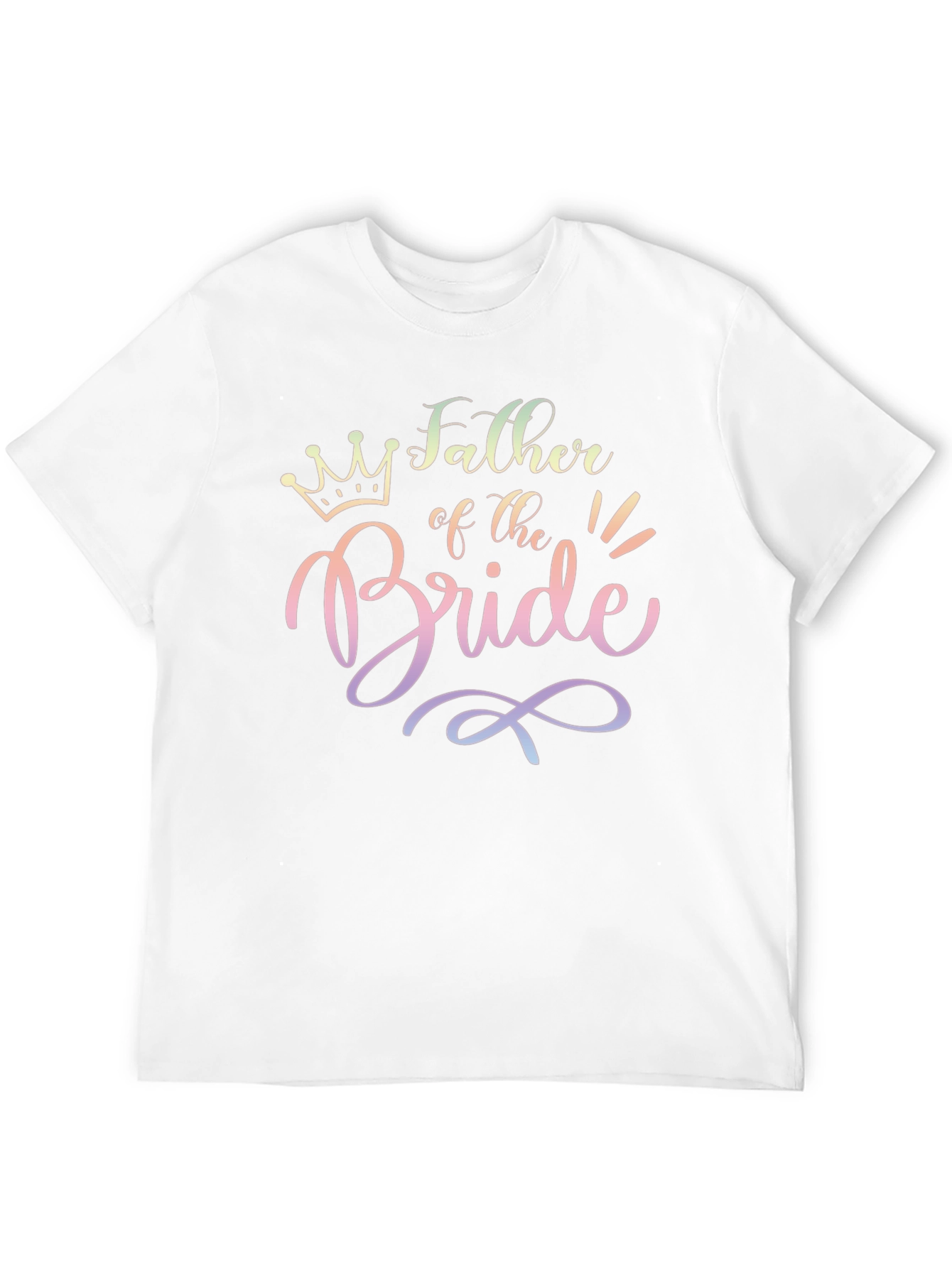 Father of the Bride Black Tee - 12