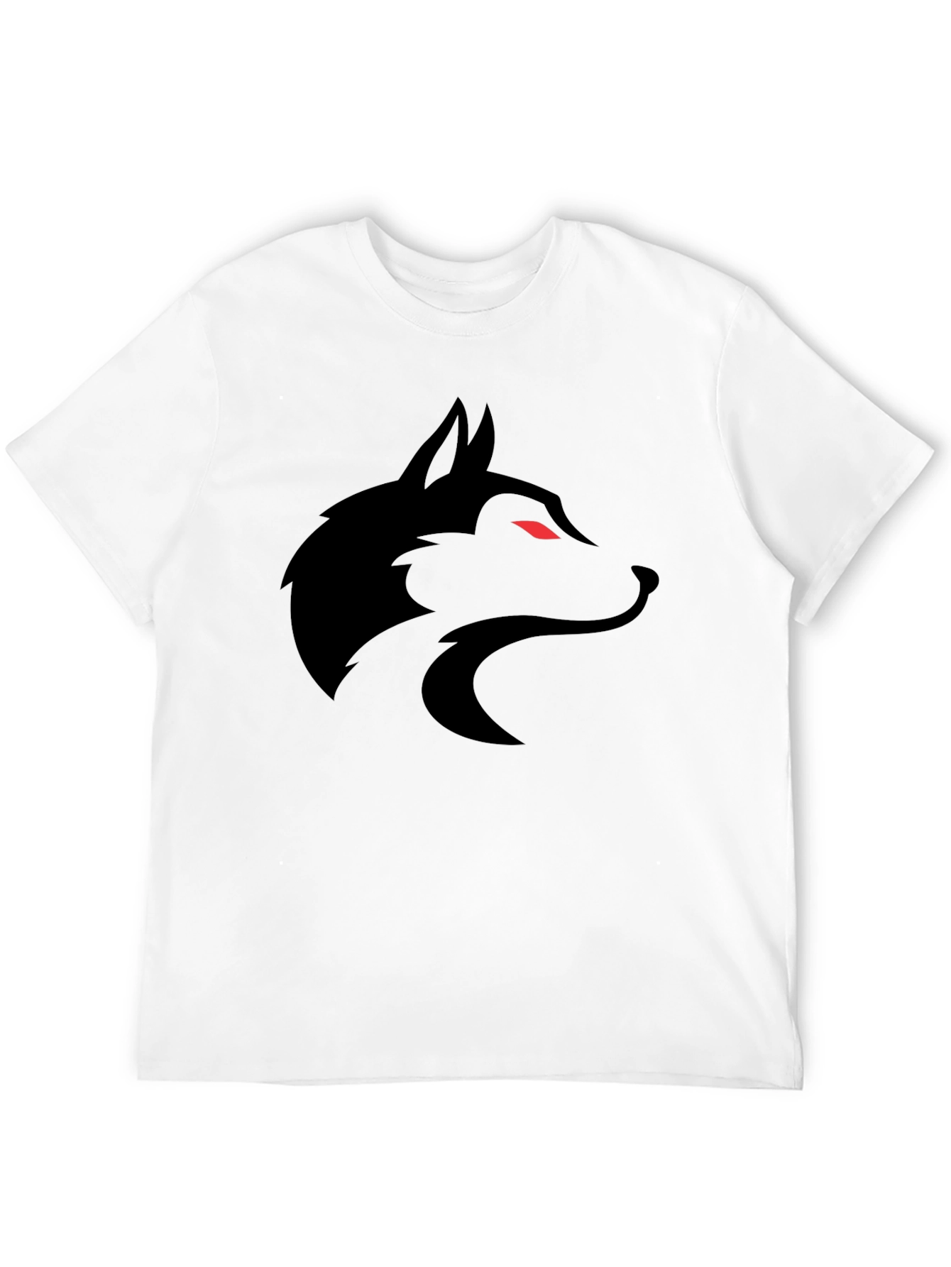 Black Black Wolf Graphic Tee - Men's Short Sleeve Shirt view 12