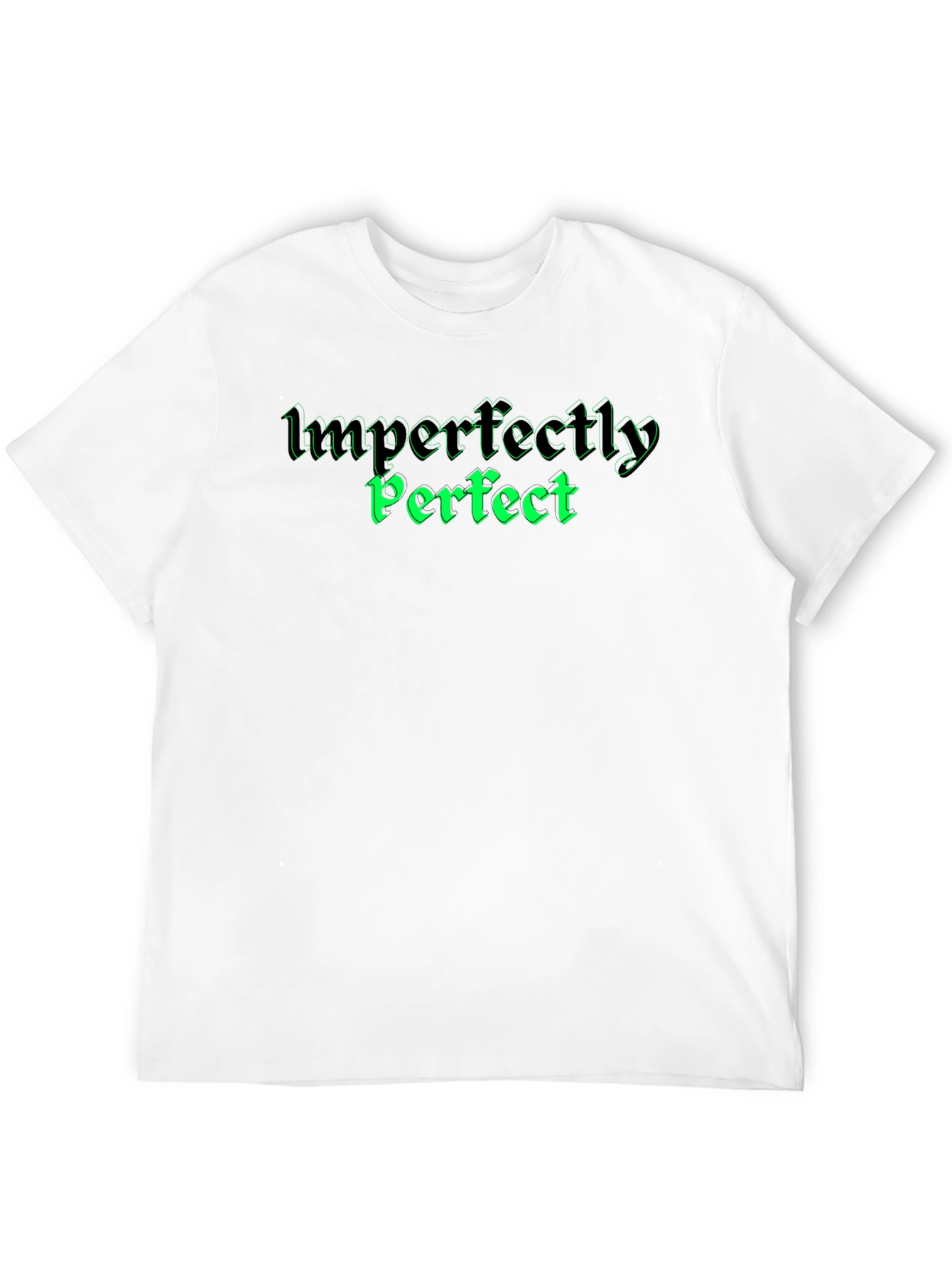 Black Imperfectly Perfect Graphic T-Shirt view 12