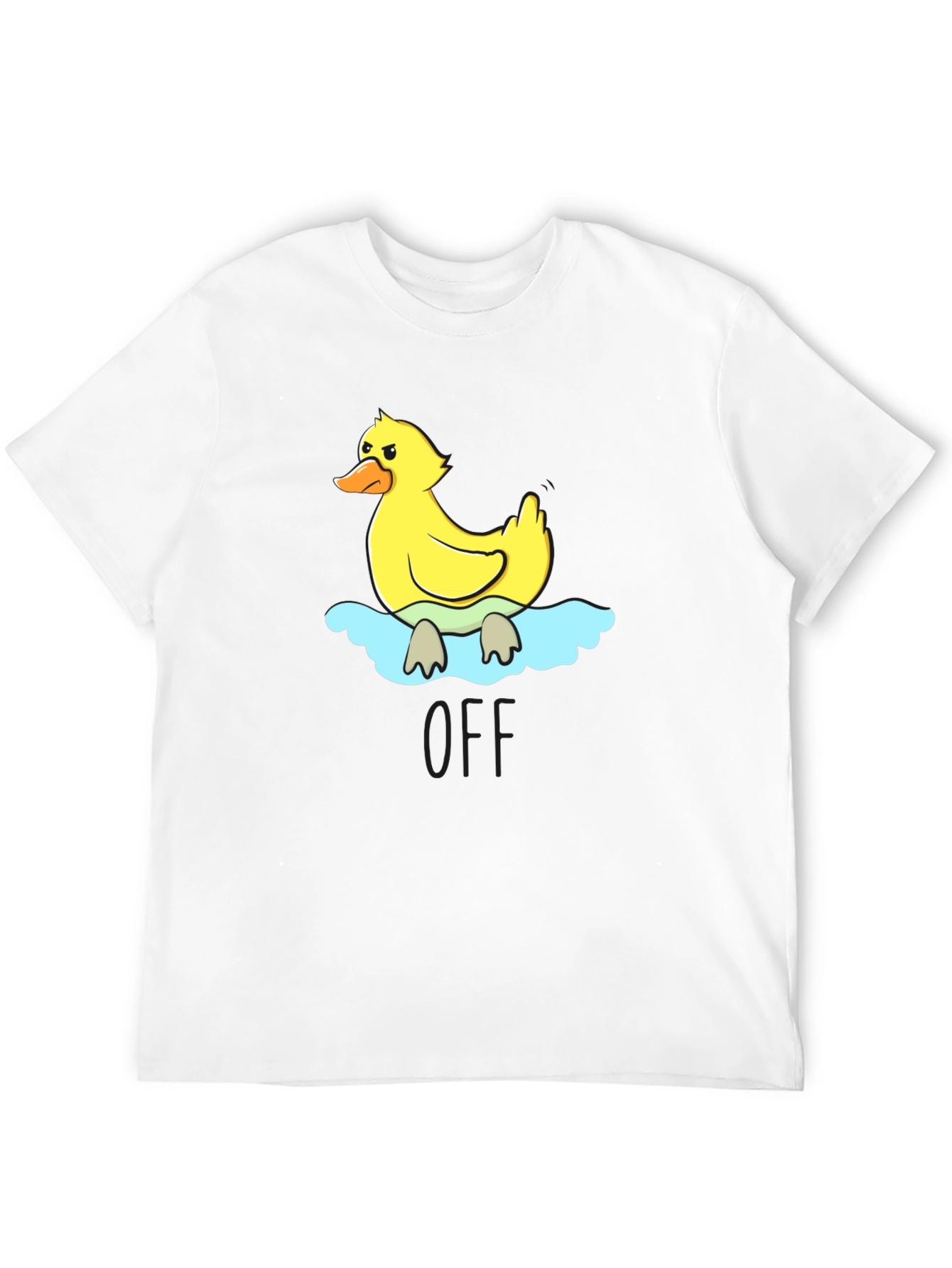 Black Duck Graphic Black T-Shirt view 12