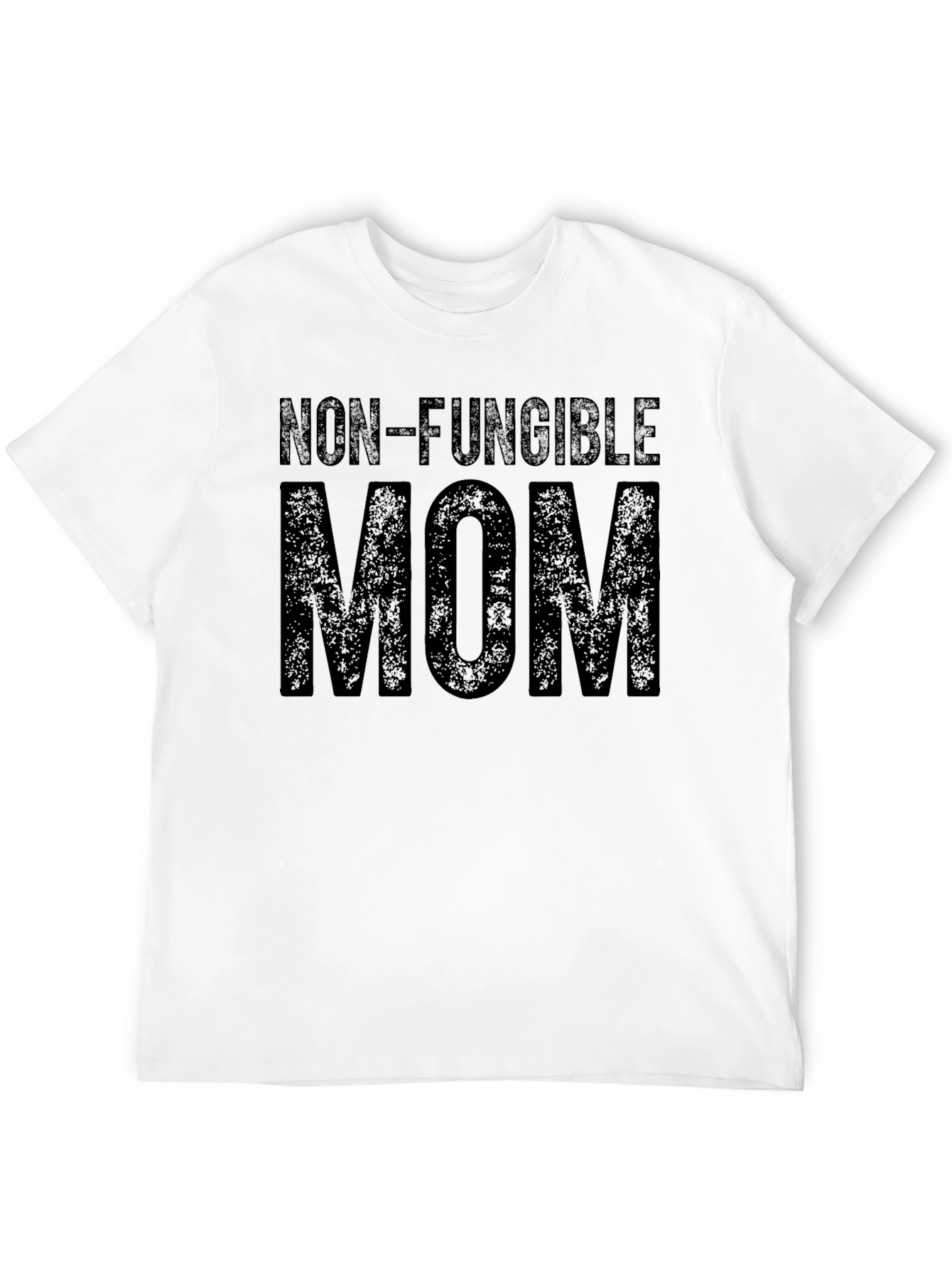 Black Non-Fungible Mom Graphic Tee - Black T-Shirt view 12