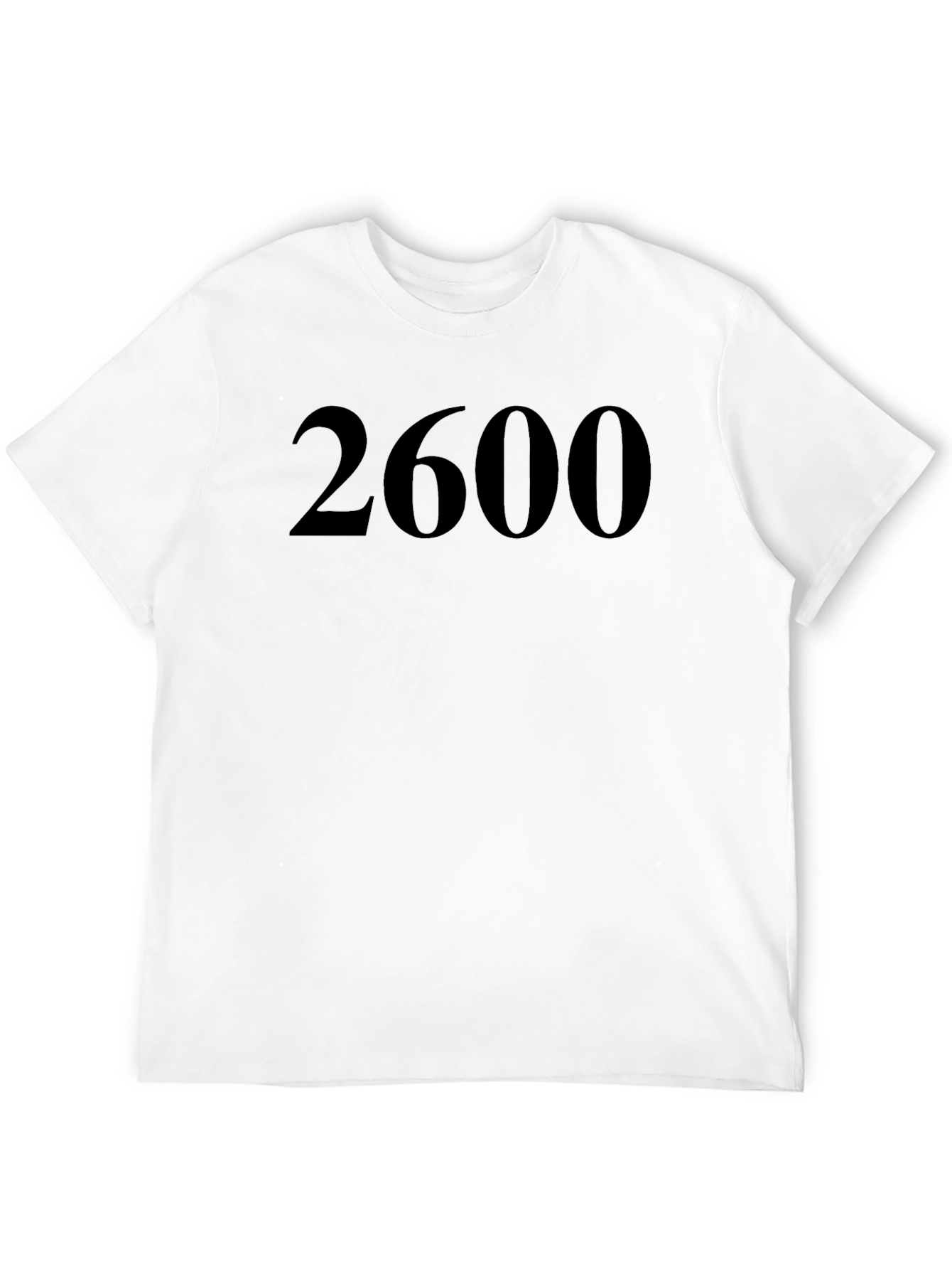 Black 2600 Black Graphic T-Shirt view 12