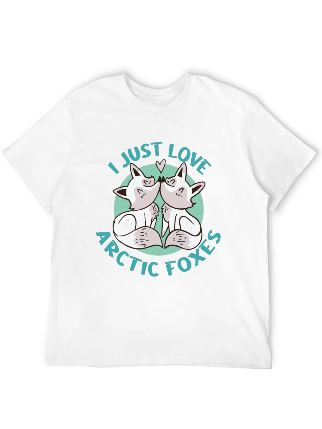 I Just Love Arctic Foxes Graphic T-Shirt - 12