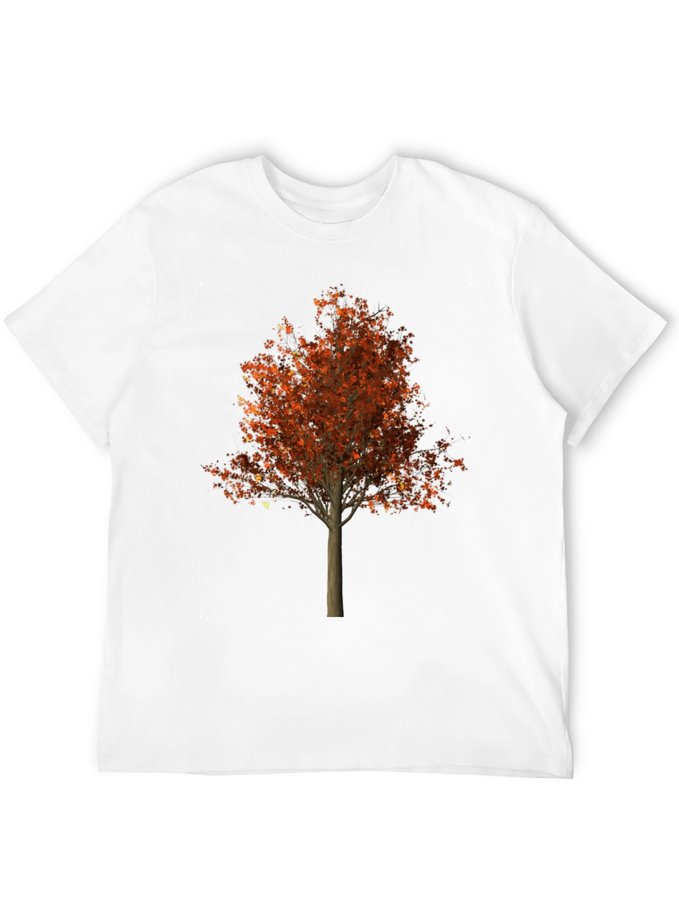 Black Autumn Tree Graphic Tee - Stylish Nature Inspired T-Shirt view 12