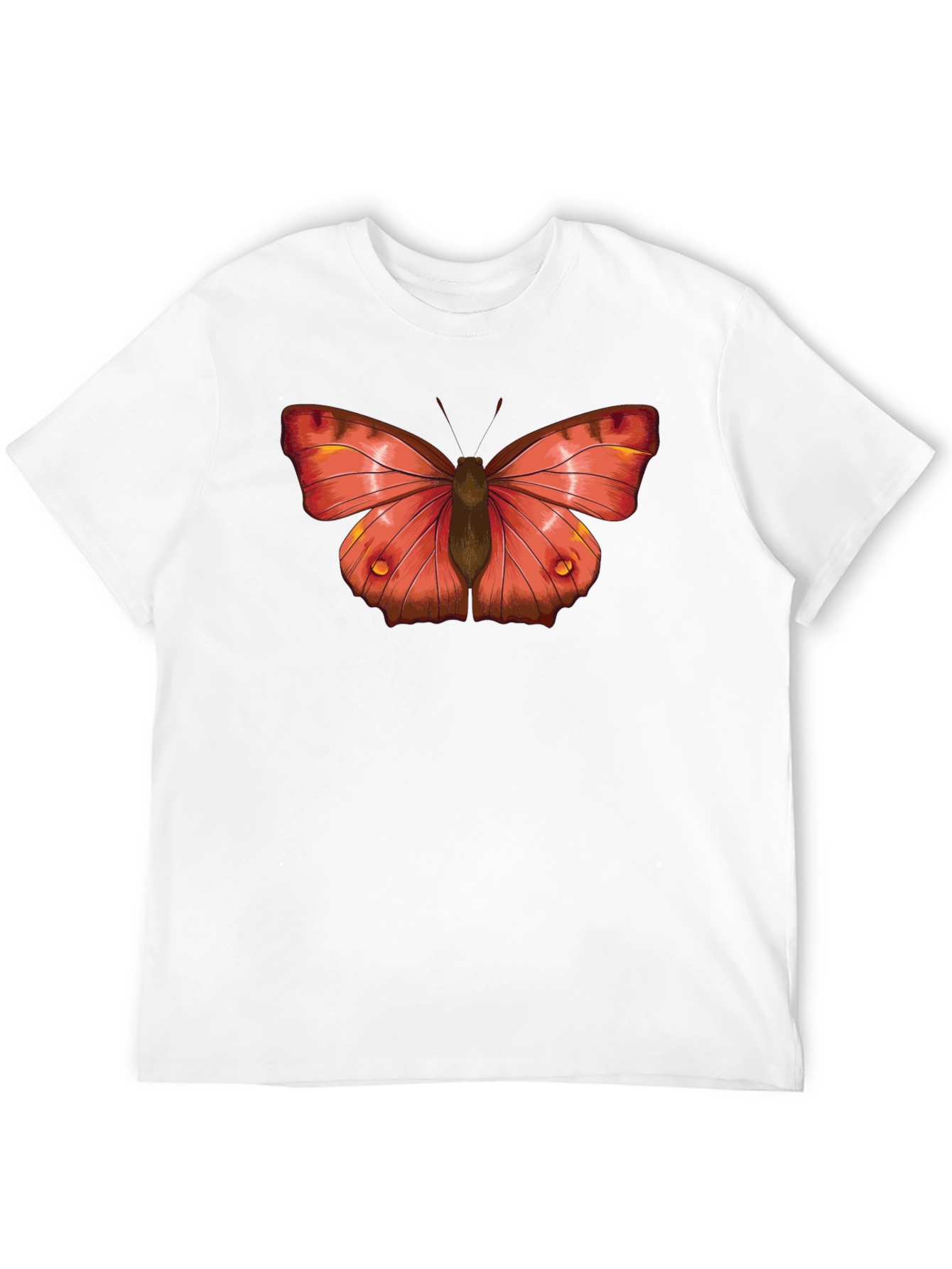 Black Butterfly Graphic Black T-Shirt view 12