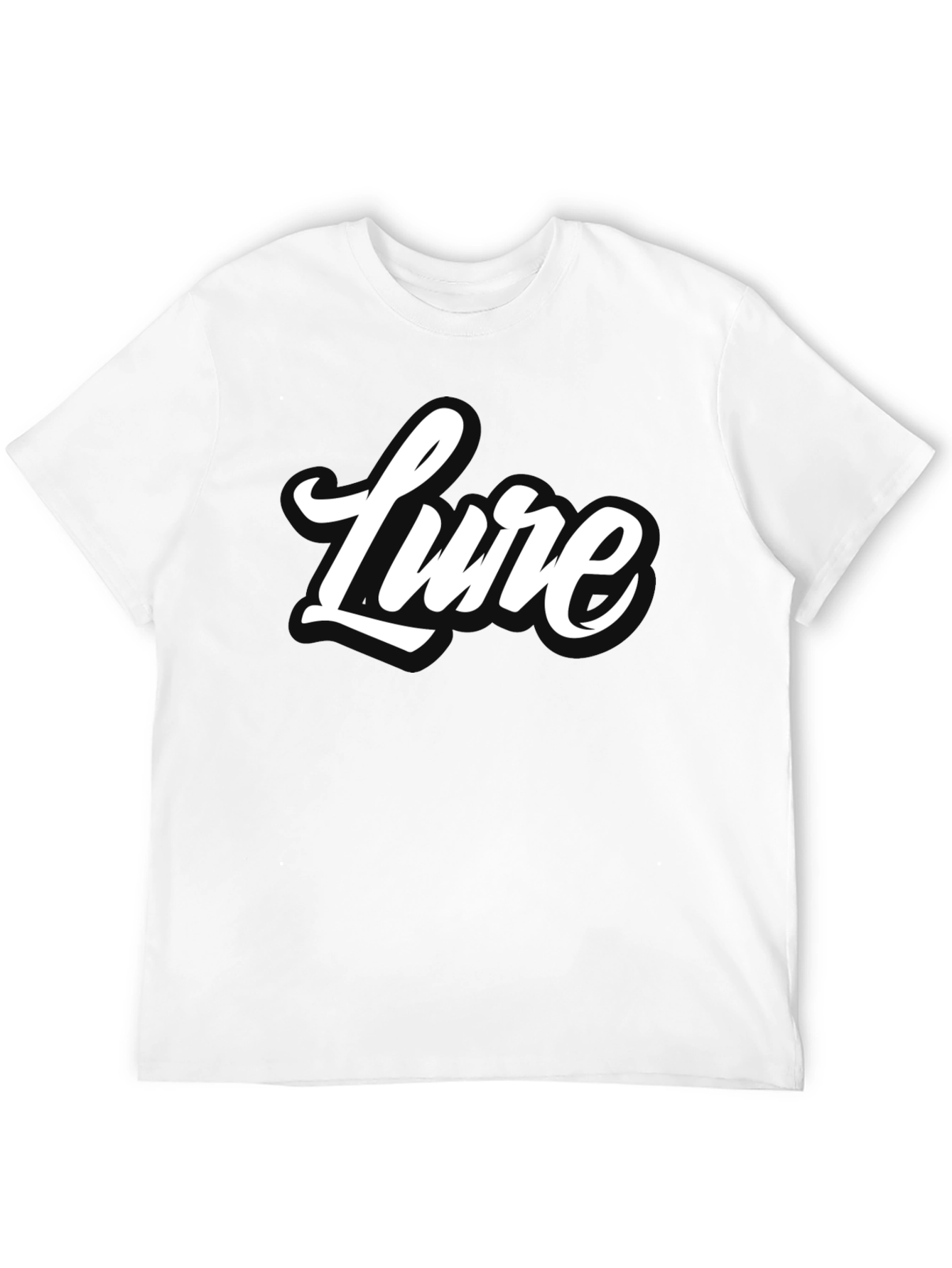 Black Lure Graphic Tee - Stylish Black Cotton T-Shirt view 12
