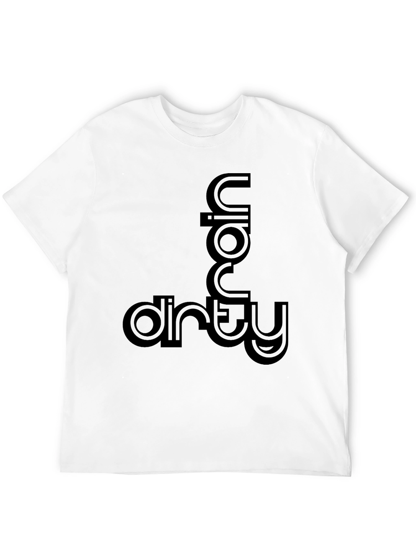 Black Urban Dirty T-Shirt - Stylish Graphic Tee view 12