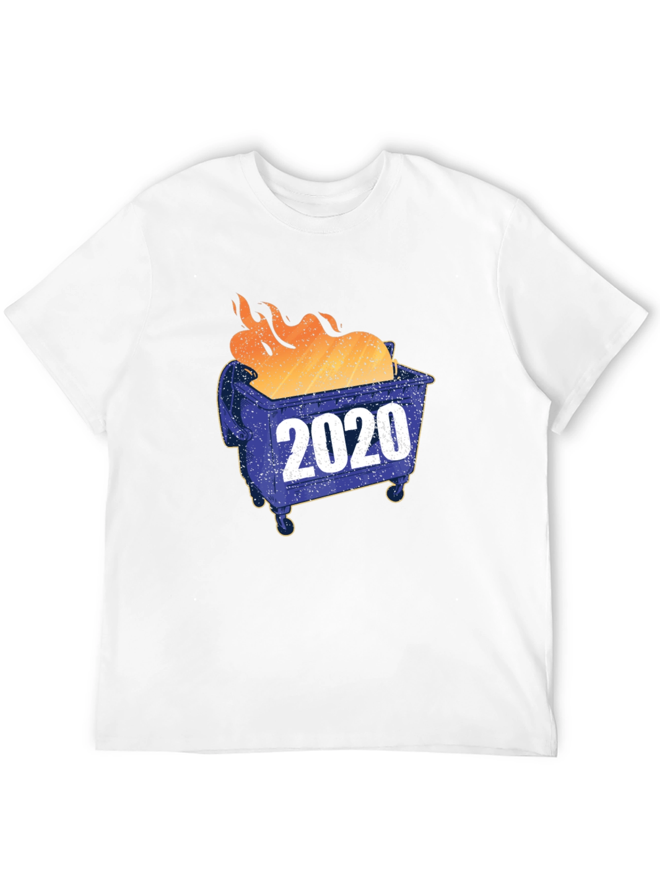 Black 2020 Dumpster Fire Graphic T-Shirt view 12