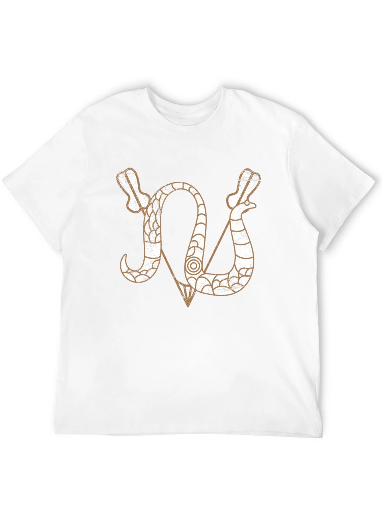 Black Unique Graphic Print Black T-Shirt view 12